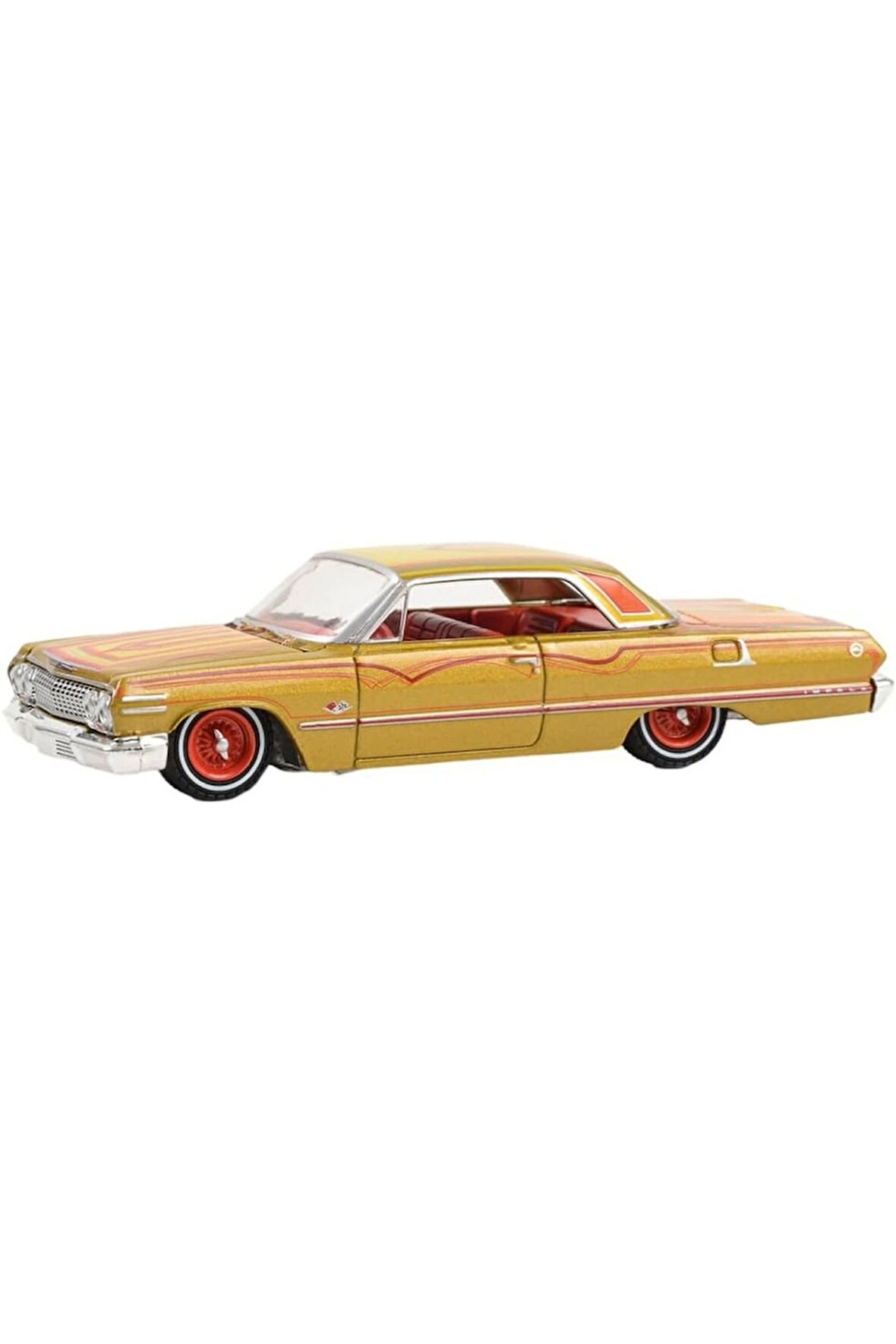 Erkek Çocuk Oyuncak Greenlight 1/64 1963 Chevrolet Impala SS Kız Çocuk Eğitici Oyuncaklar