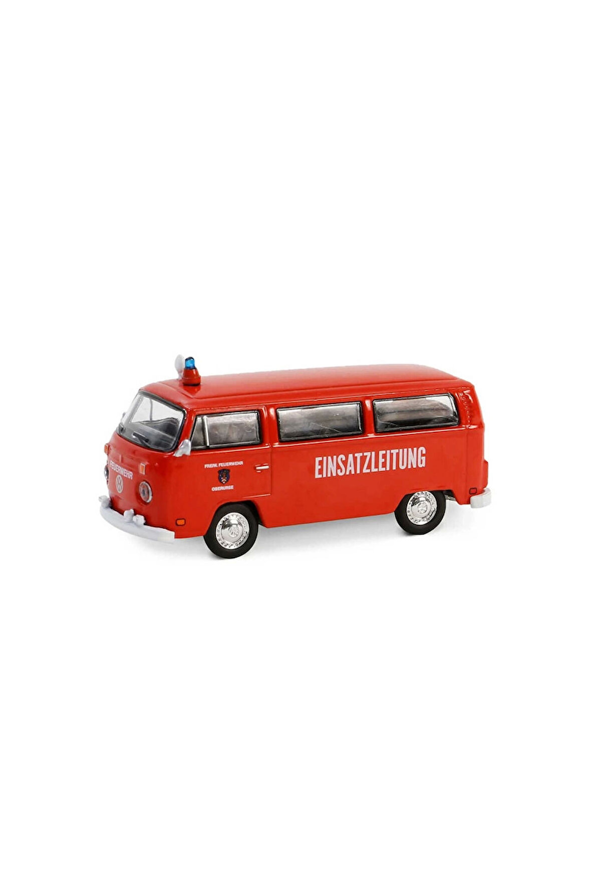 Erkek Çocuk Oyuncak Greenlight 1/64 Club Vee-Dub Series 19- 1978 Volkswagen Type 2 - Einsatzleitung
