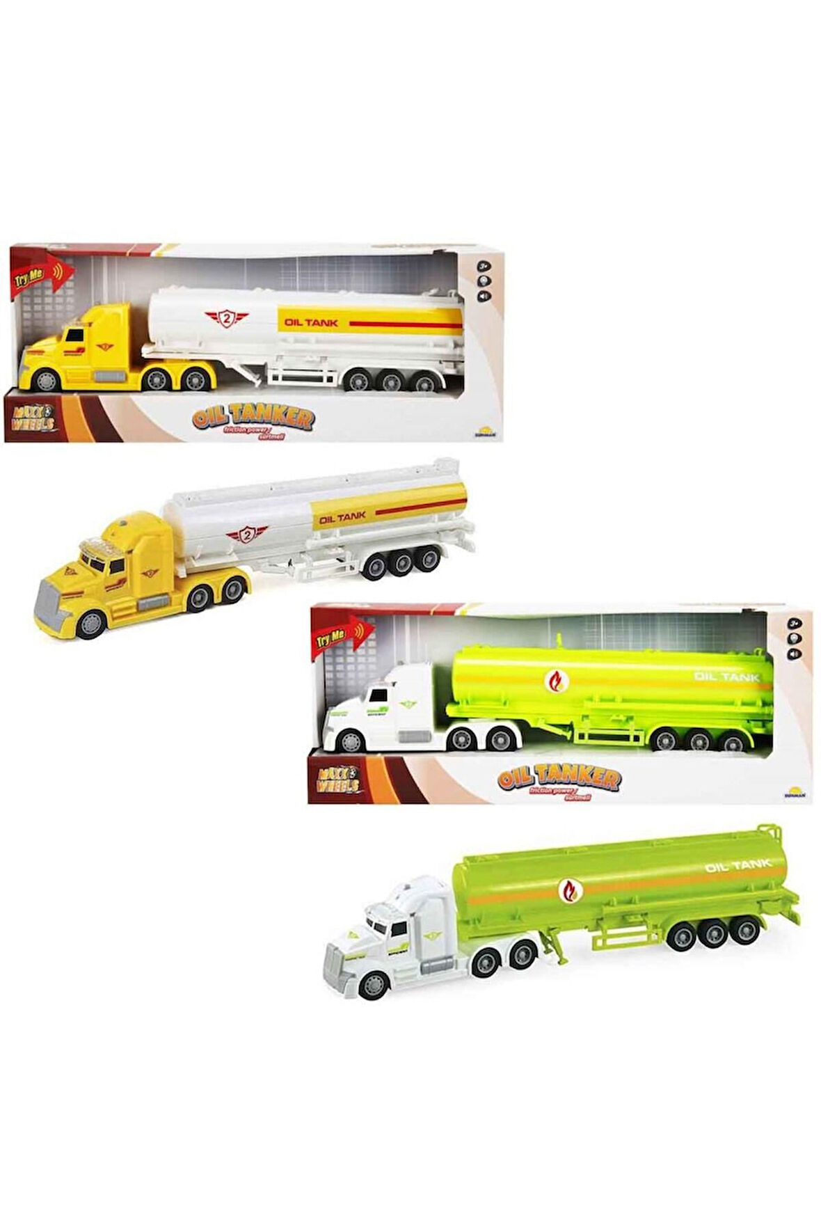 Erkek Çocuk Oyuncak TIR BENZİN TANKERİ 36CM SES/IŞIK FR.2A. Kız Çocuk Eğitici Oyuncaklar