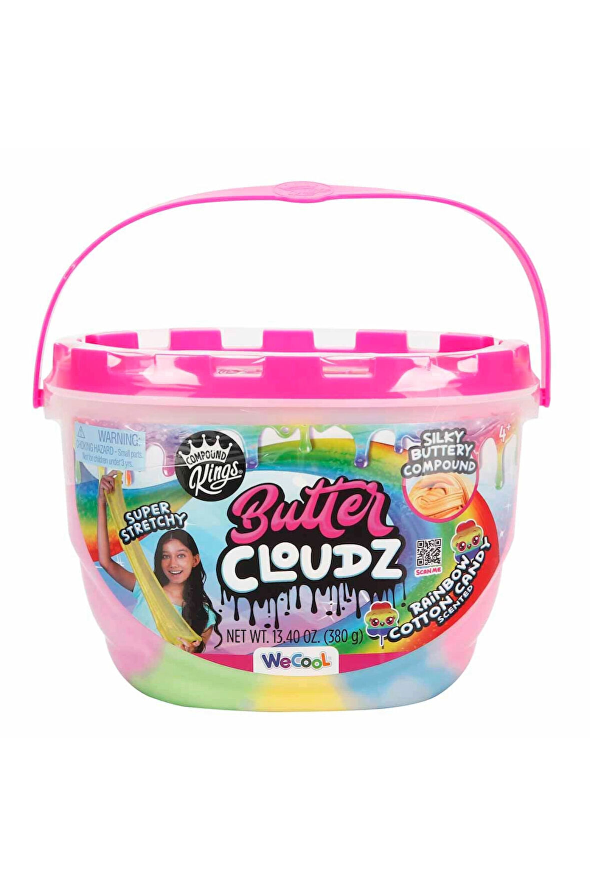 Erkek Çocuk Oyuncak Compound Kings Butter Cloudz Rainbow Slime 67505 Kız Çocuk Eğitici Oyuncaklar