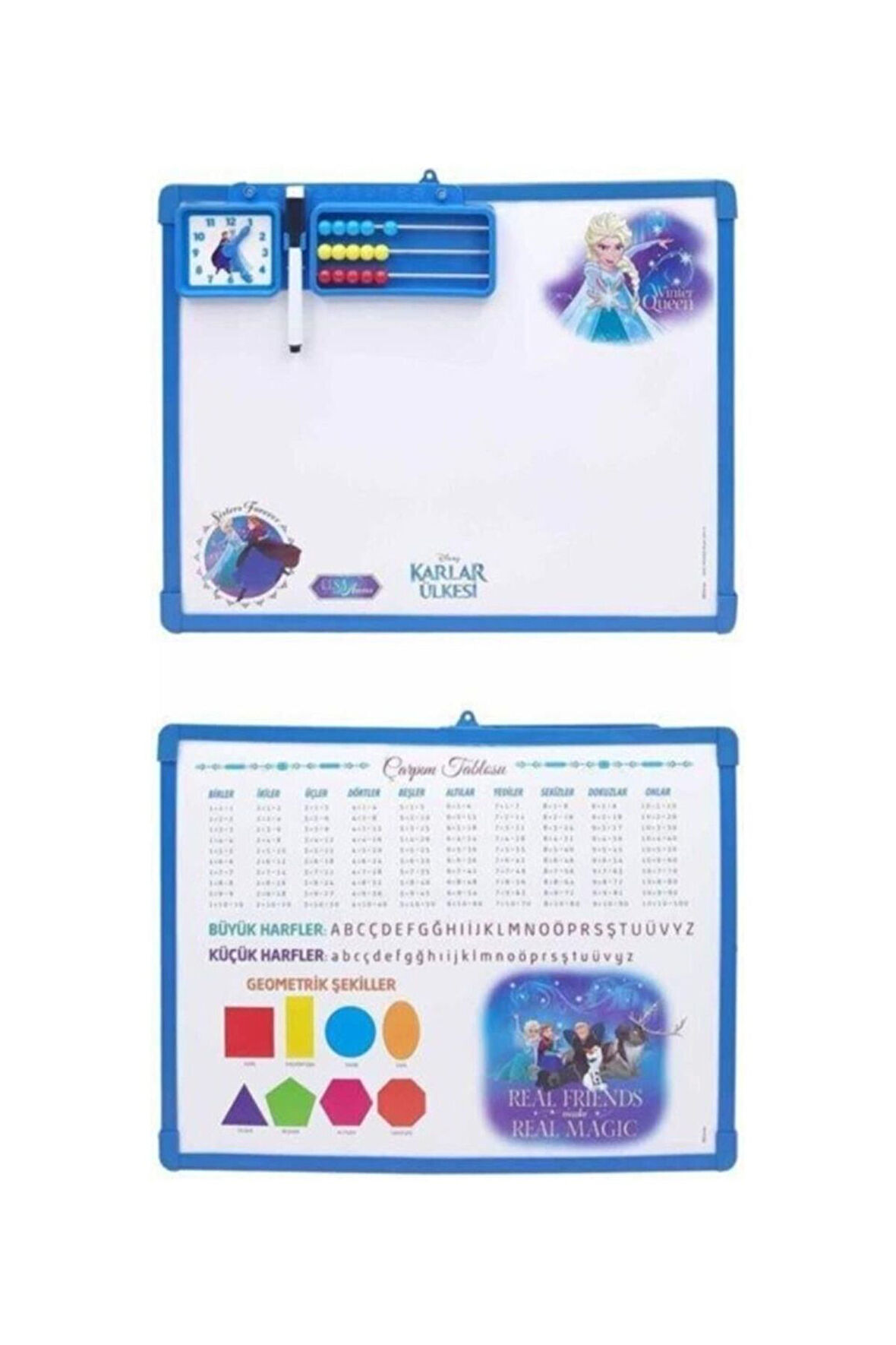 Erkek Çocuk Oyuncak FROZEN EĞİTİCİ YAZI TAHTASI Kız Çocuk Eğitici Oyuncaklar