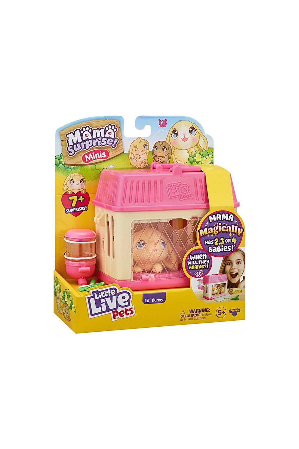 Erkek Çocuk Oyuncak LP301200 Little Live Pets Anne Tavşan ve Yavruları Oyun Seti - 26511 Kız Çocuk E