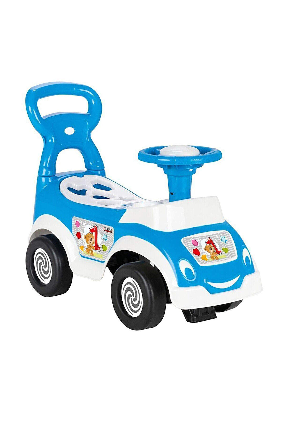 Erkek Çocuk Oyuncak 07 828 Smart Baby Ride On Bultaklı İlk Arabam - Mavi Kız Çocuk Eğitici Oyuncakla