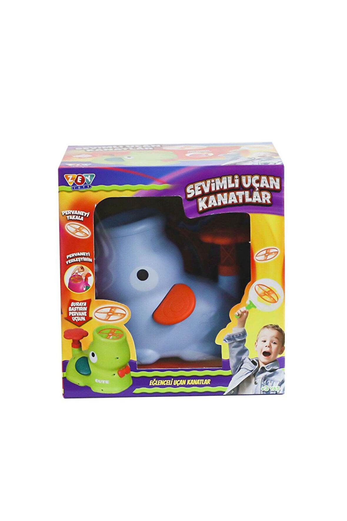 Erkek Çocuk Oyuncak ZEY2035 Sevimli Uçan Kanatlar -Zeytoys Kız Çocuk Eğitici Oyuncaklar