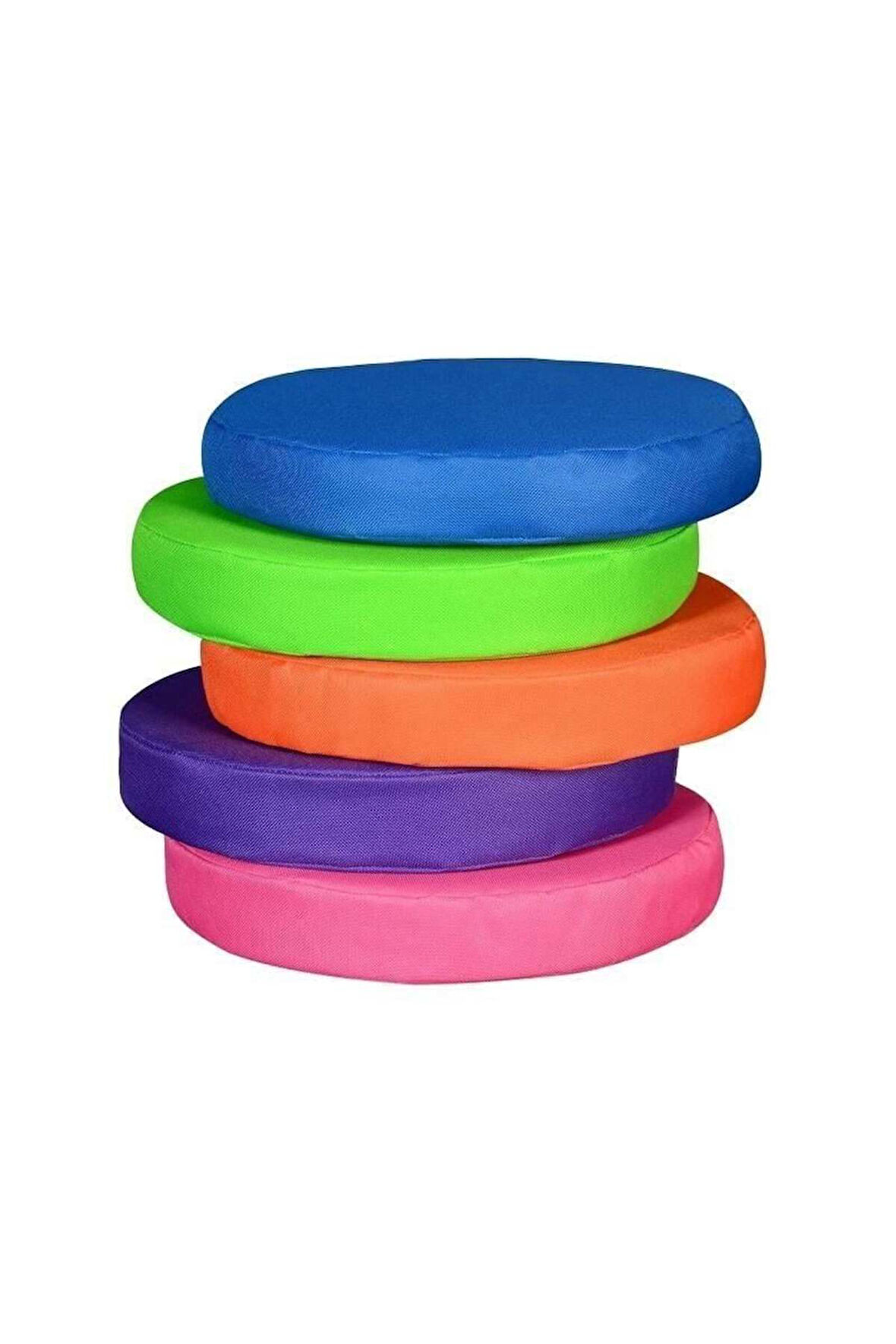 Erkek Çocuk Oyuncak AND-5088 ANAOKULU KREŞ 5Lİ YUVARLAK MİNDER SETİ 30cm Kız Çocuk Eğitici Oyuncakla