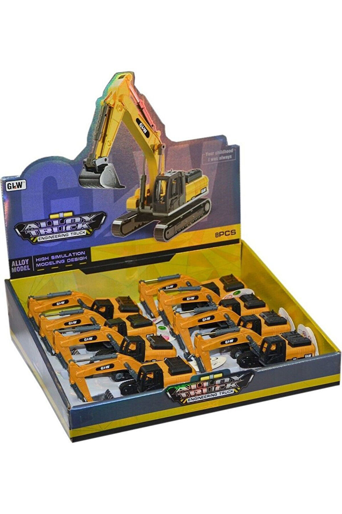 Erkek Çocuk Oyuncak 8830 Metal Kepçe Kız Çocuk Eğitici Oyuncaklar
