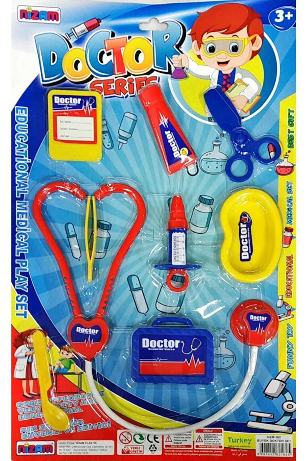 Çocuk Gelişim Oyuncaklar Doktor Seti Kız Erkek Çocuk Oyuncak