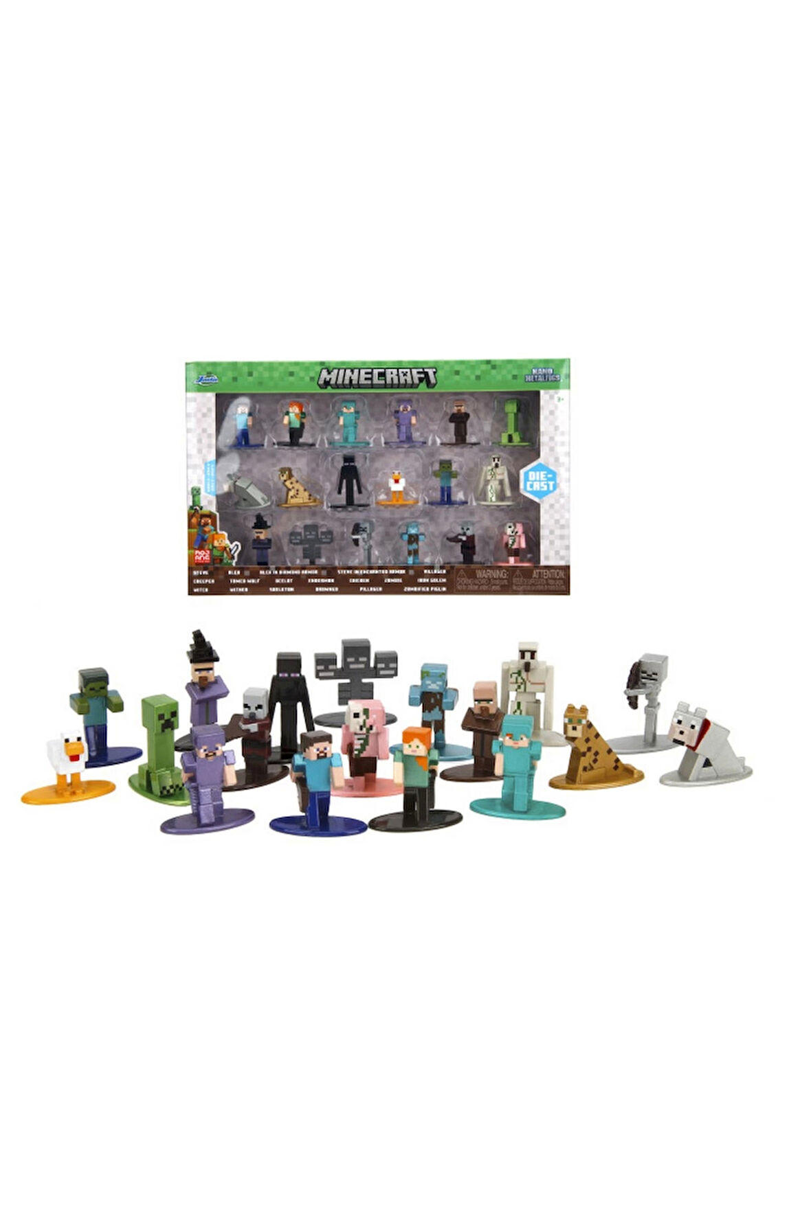 Erkek Çocuk Oyuncak Minecraft Çoklu Figür Paketi Kız Çocuk Eğitici Oyuncaklar