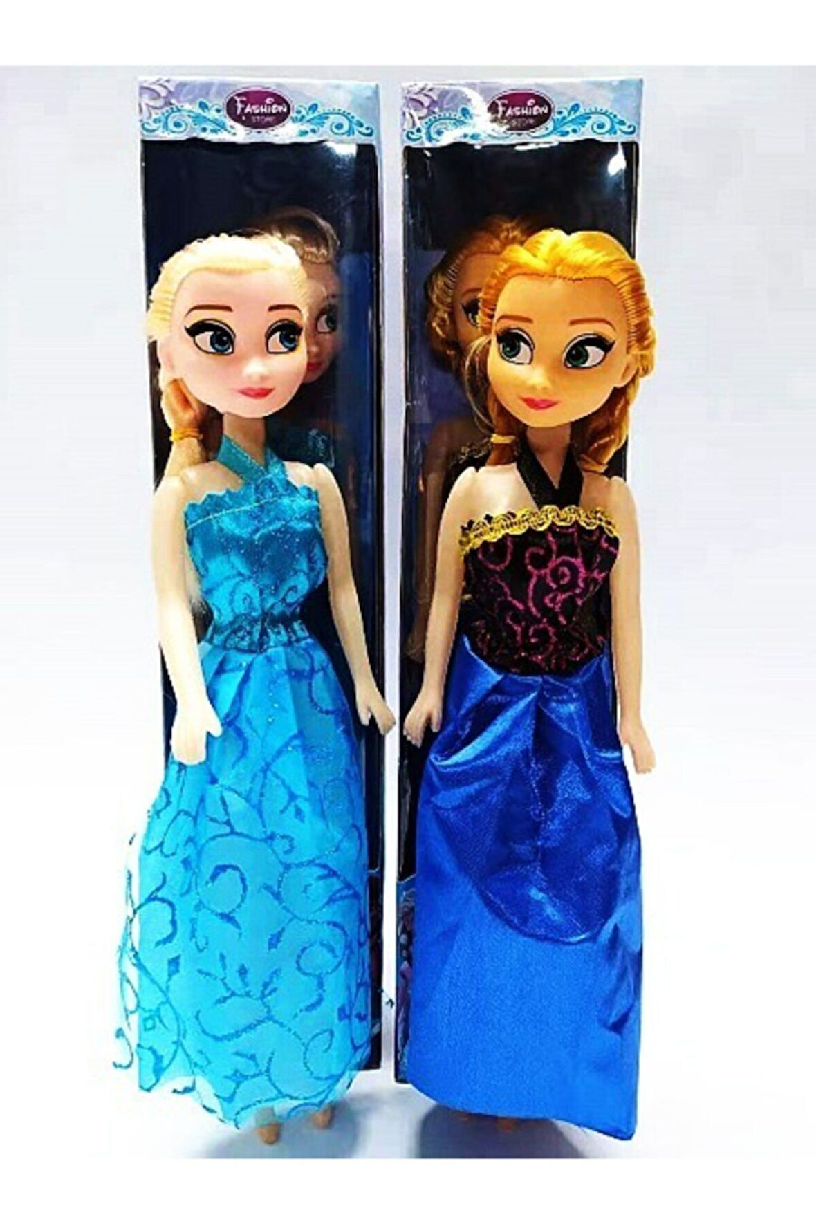 Çocuk Gelişim Oyuncaklar Karlar Ülkesi Prenses Elsa ve Anna Ikili Et Bebek Kız Erkek Çocuk Oyuncak