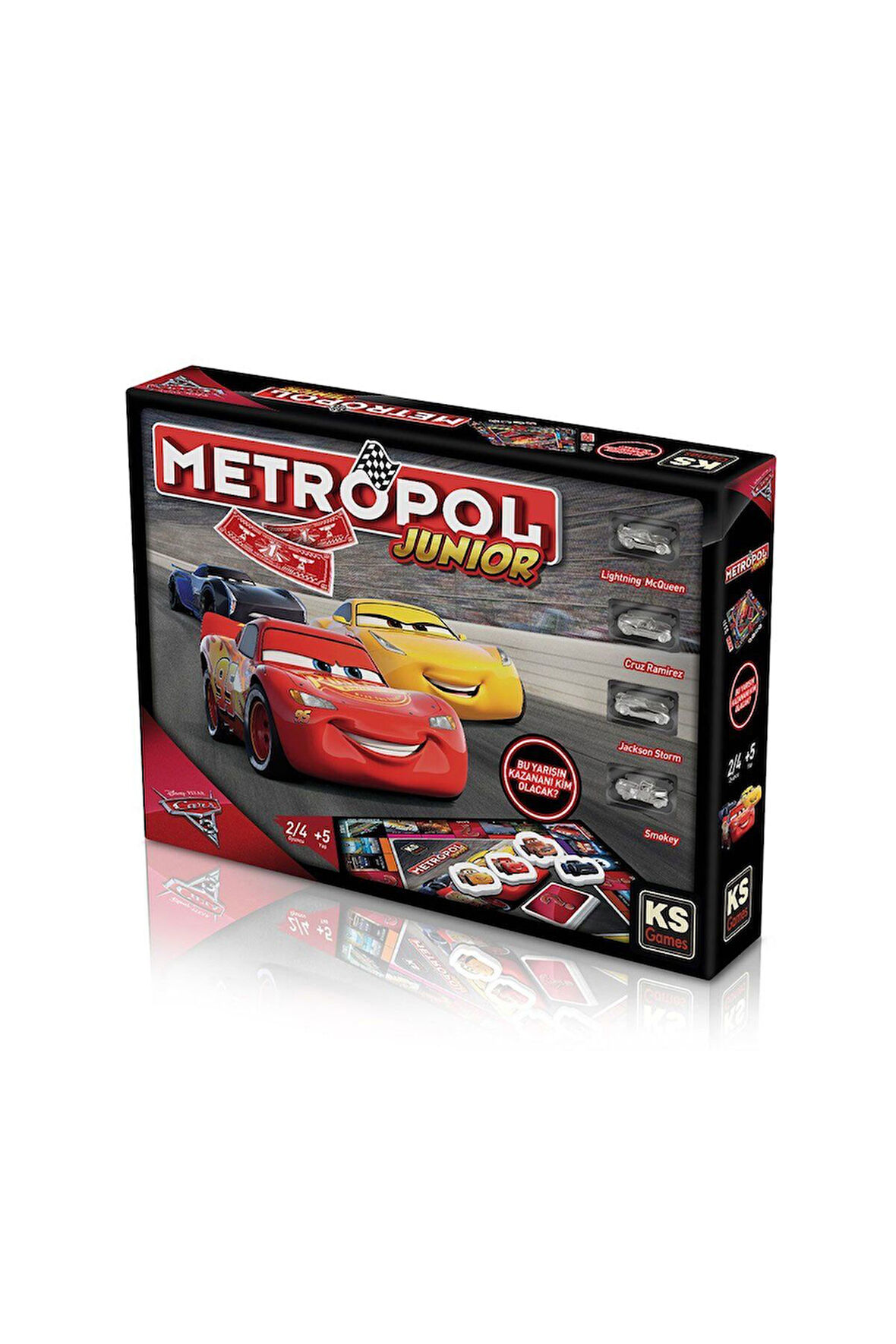 Erkek Çocuk Oyuncak CR 10303 Cars Metropol Junior Oyunu -KS Games Kız Çocuk Eğitici Oyuncaklar