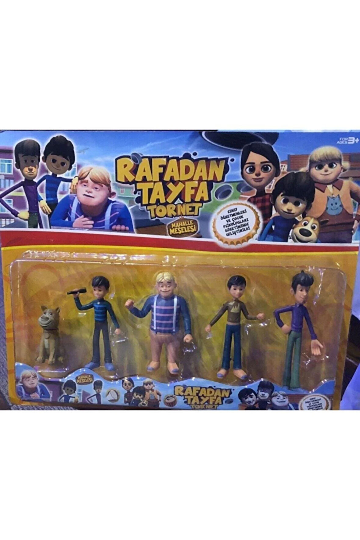 Çocuk Gelişim Oyuncaklar Rafadan Tayfa Akın Kamil Hayri Mert Oyuncak 5li Et Figür Kız Erkek Çocuk Oy