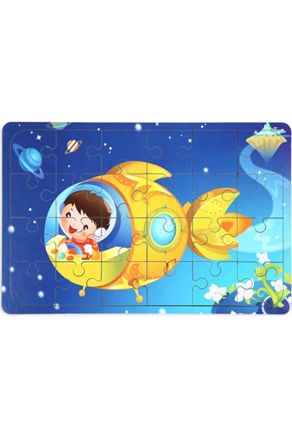 Çocuk Gelişim Oyuncaklar 1Adet 56 Parça Ahşap Puzzle Yapboz Kız Erkek Çocuk Oyuncak