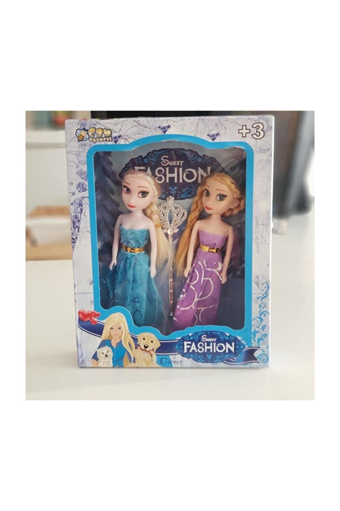 Çocuk Gelişim Oyuncaklar Karlar Ülkesi Frozen Ikili Bebek Seti 15Cm Kız Erkek Çocuk Oyuncak