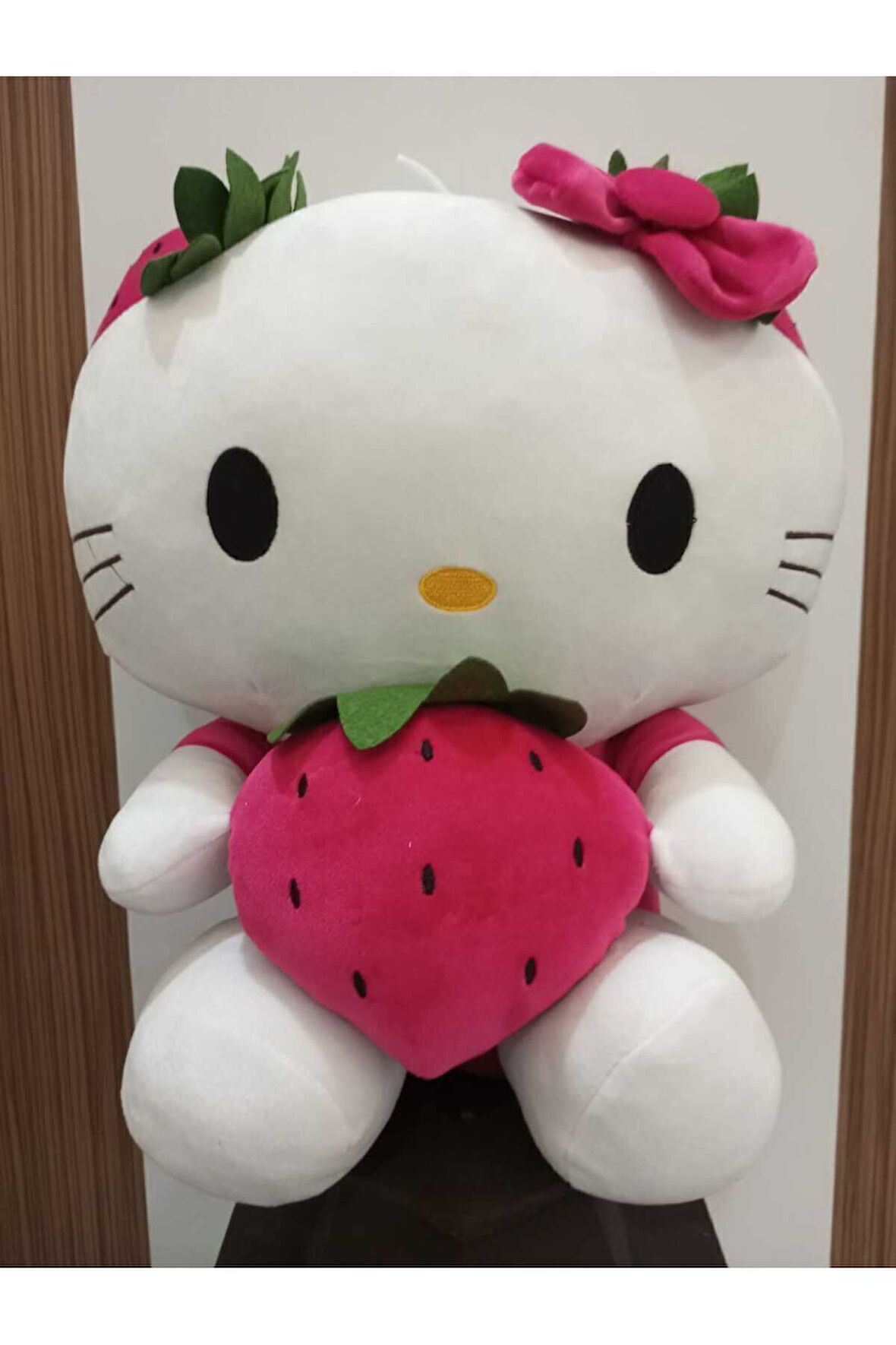 Çocuk Gelişim Oyuncaklar HELLO KİTTY PELUŞ OYUNCAK FUŞYA RENK 50Cm Kız Erkek Çocuk Oyuncak