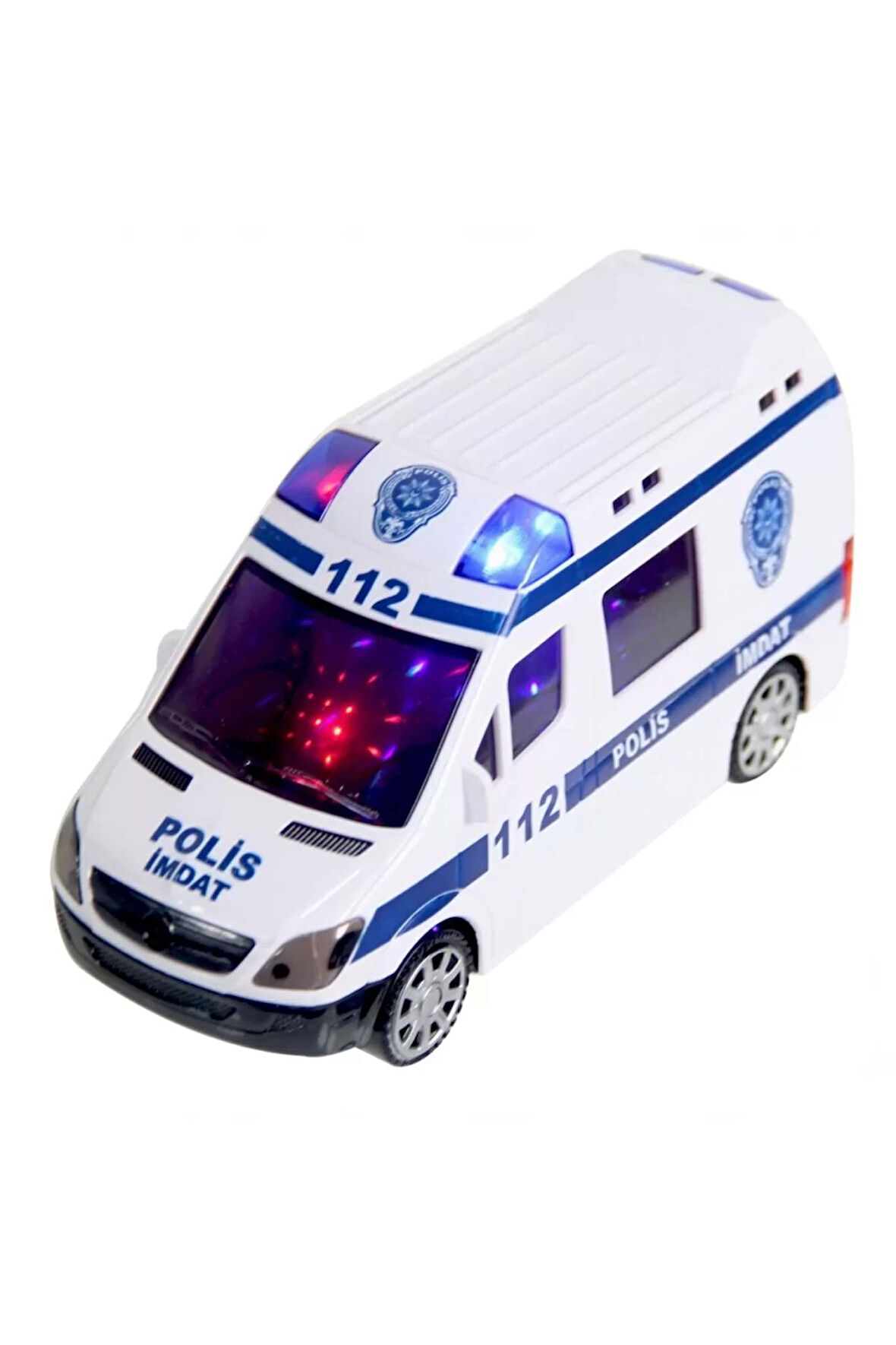 Çocuk Gelişim Oyuncaklar Acil 112 Polis İmdat 3D Işıklı Sesli Polis Araba Oyuncak Kız Erkek Çocuk Oy