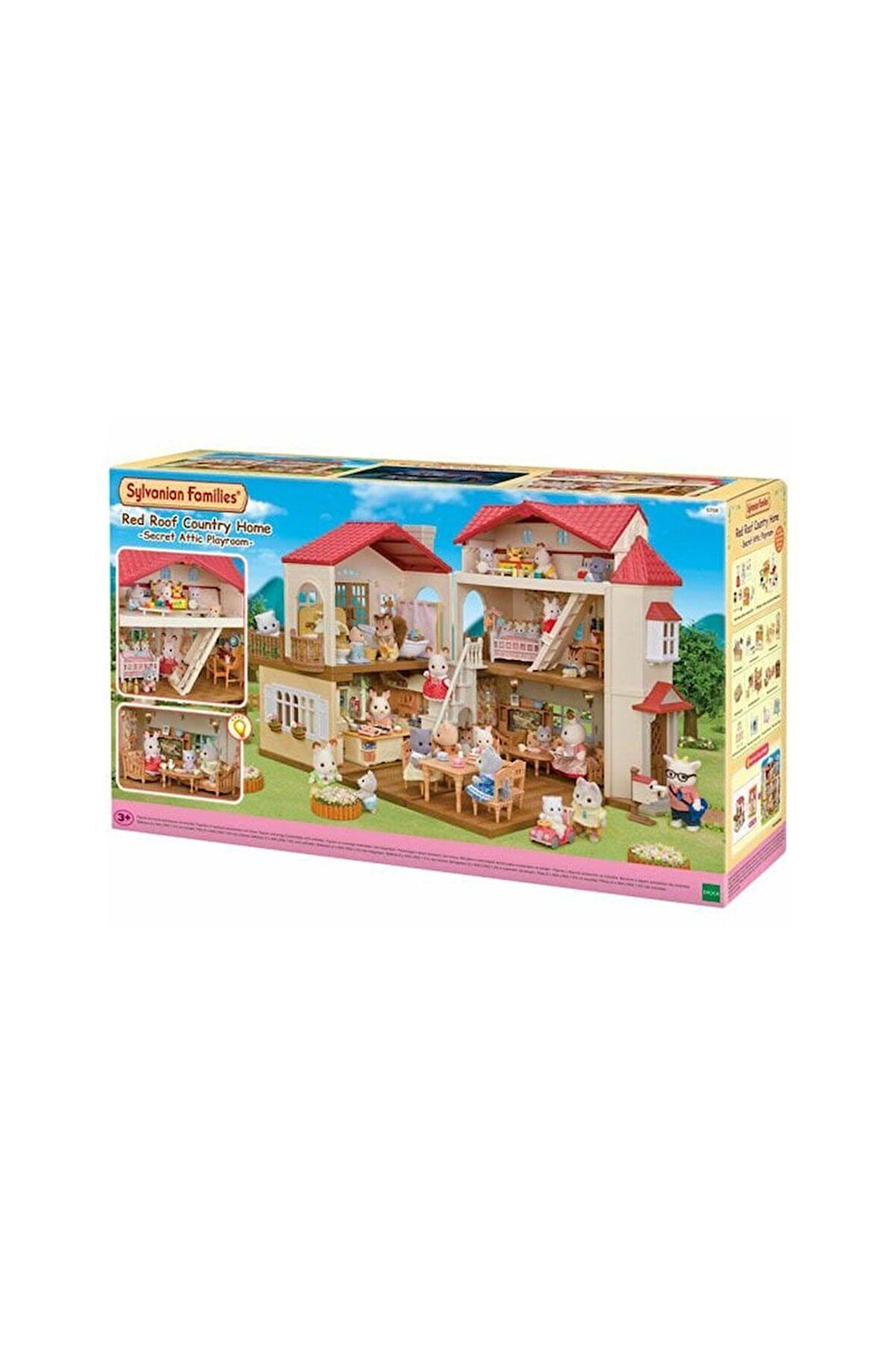Erkek Çocuk Oyuncak 5708 Sylvanian Families Işıklı Şehir Evi ( Gizli Oyun Odalı) Kız Çocuk Eğitici O