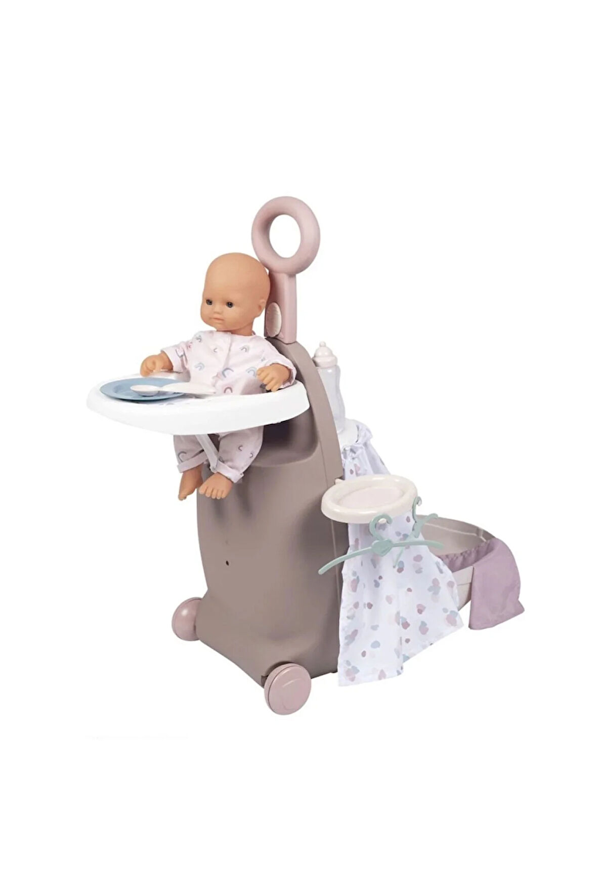 CEYLAN ADAM 7600220374 Baby Nurse Çocuk Odası Valizi 3 IN 1 -Smoby