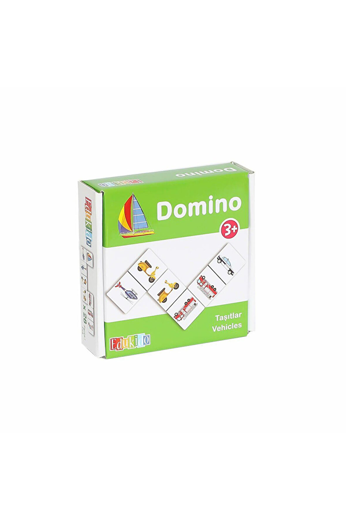 EDU-3011 Taşıtlar Domino -Chiva Kız Çocuk Erkek Çocuk Oyuncak Eğitici Oyuncaklar
