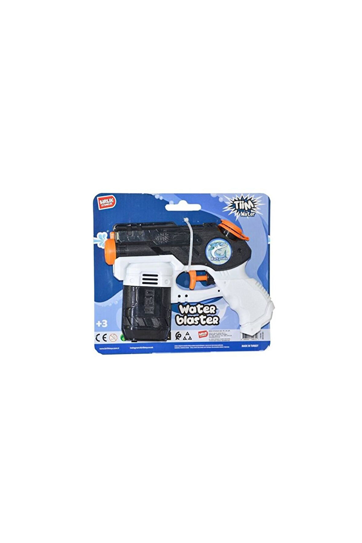 Erkek Çocuk Oyuncak URT018-001 Tiim Su Tabancası Baracuda Orta Boy - 86199 Kız Çocuk Eğitici Oyuncak
