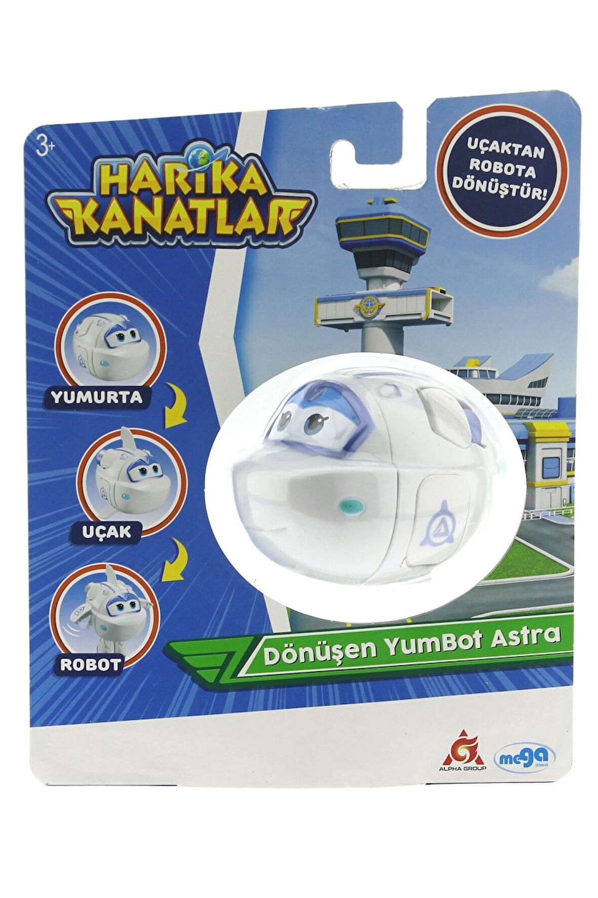 Erkek Çocuk Oyuncak Harika Kanatlar Dönüşen Tekli Figür YumBot Astra Kız Çocuk Eğitici Oyuncaklar