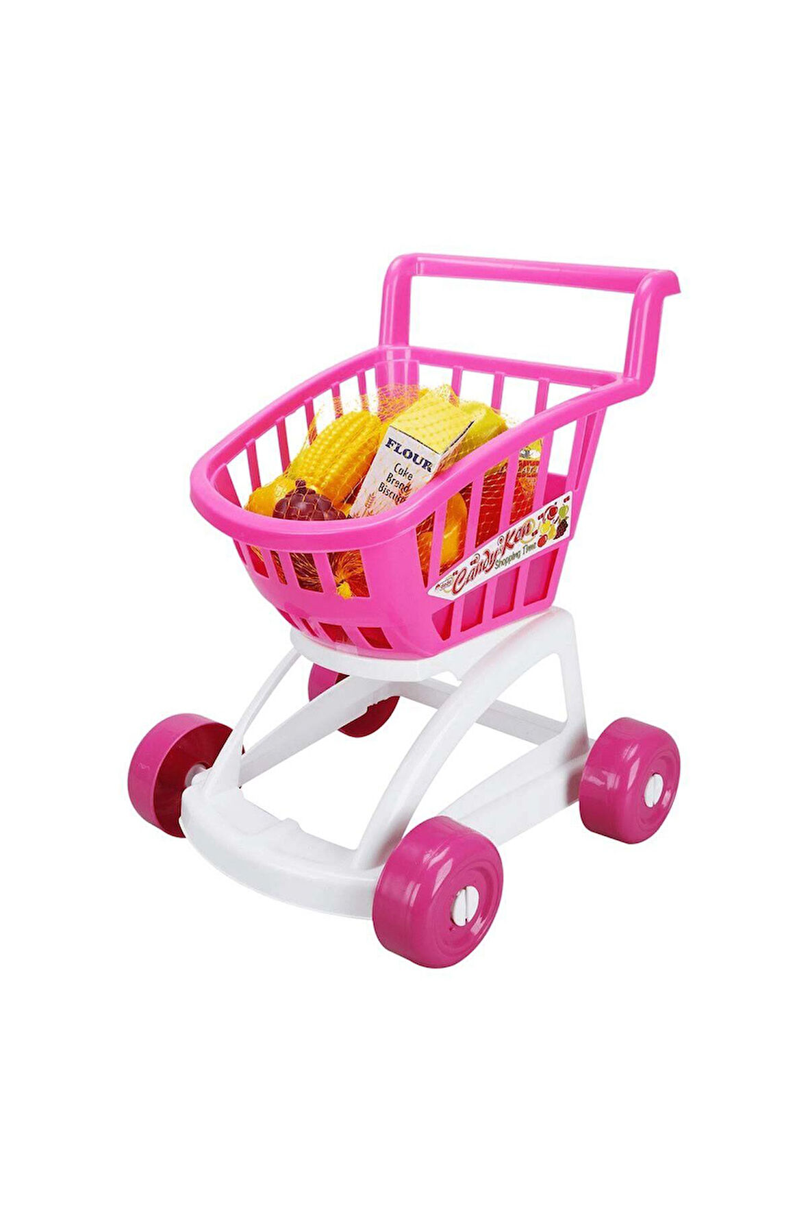 Erkek Çocuk Oyuncak Dede Market Arabası Dolu Kız Çocuk Eğitici Oyuncaklar