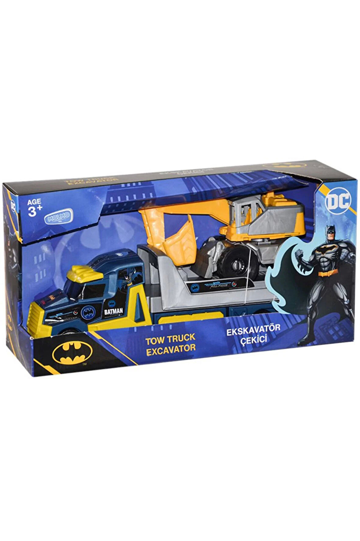 Erkek Çocuk Oyuncak Batman İş Makinesi ve Çekici Araç ML502 Kız Çocuk Eğitici Oyuncaklar