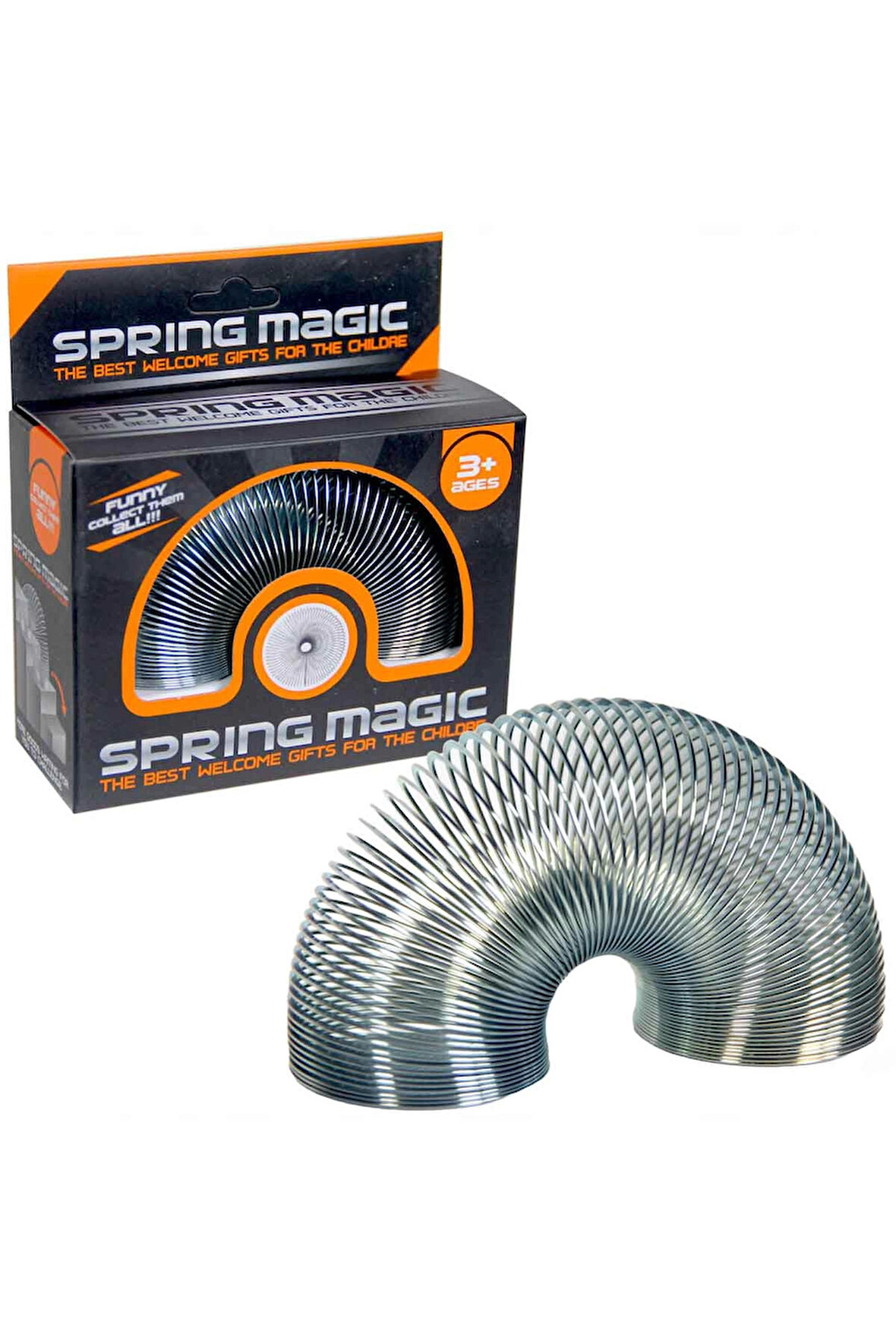 Erkek Çocuk Oyuncak Spring Metal Stres Yayı - 866-C Kız Çocuk Eğitici Oyuncaklar