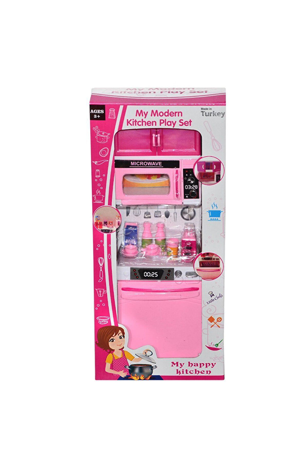 Erkek Çocuk Oyuncak 02303 Oydaş, Bulaşık Makinesi My happy Kitchen Kız Çocuk Eğitici Oyuncaklar