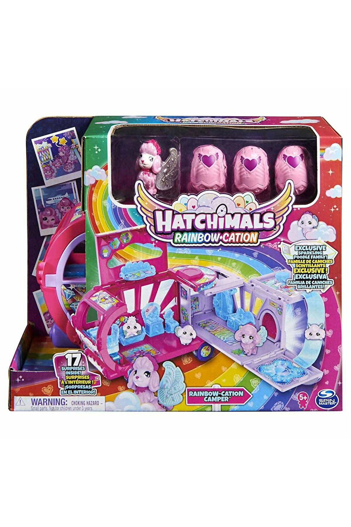 Erkek Çocuk Oyuncak 1038215 Hatchimals dönüşen Rainbow Cation karavan Kız Çocuk Eğitici Oyuncaklar