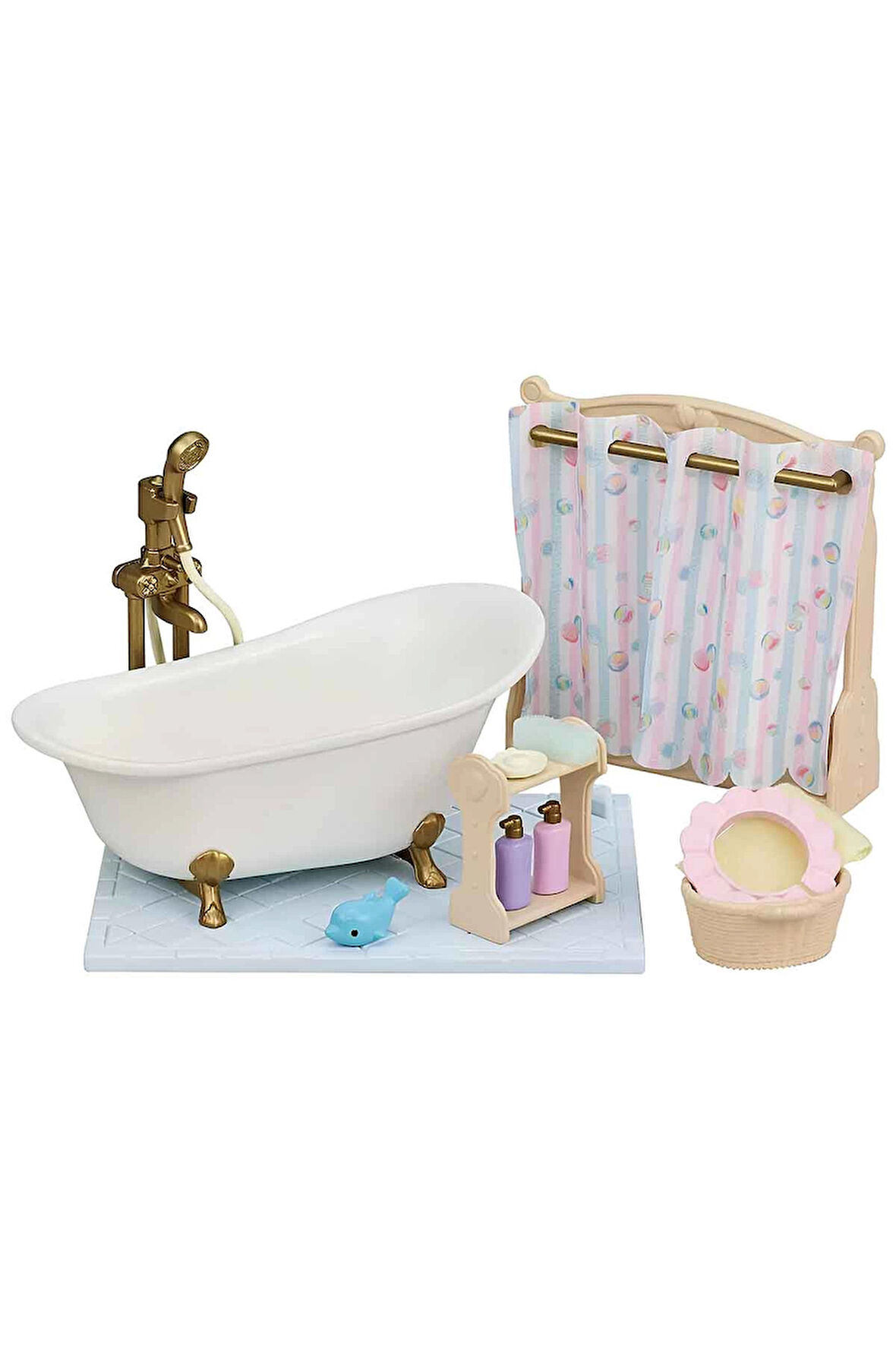 Erkek Çocuk Oyuncak Sylvanian Families Banyo ve Duş Seti 5739 Kız Çocuk Eğitici Oyuncaklar