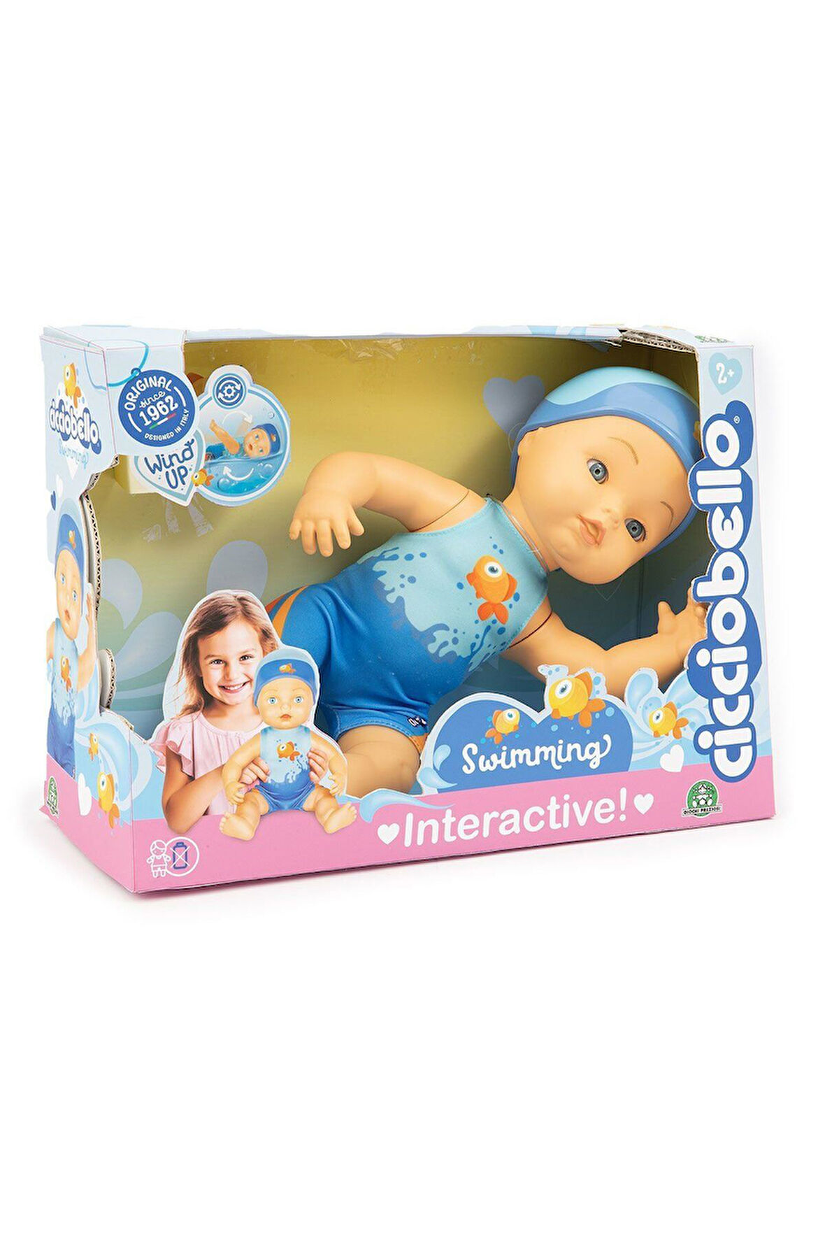 Erkek Çocuk Oyuncak CCBD9000 Cicciobello Yüzüyor 30cm Bebek +3 yaş Kız Çocuk Eğitici Oyuncaklar