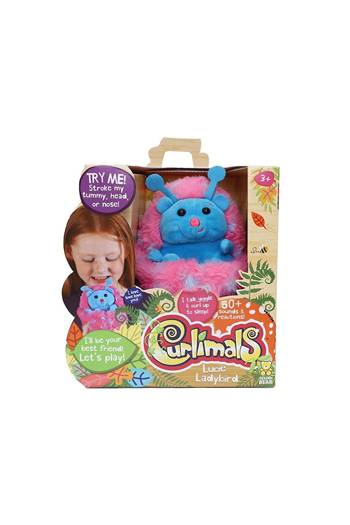 Erkek Çocuk Oyuncak CUR07200 Curlimals Gıdıklanan Uğur Böceği - 3742 Kız Çocuk Eğitici Oyuncaklar