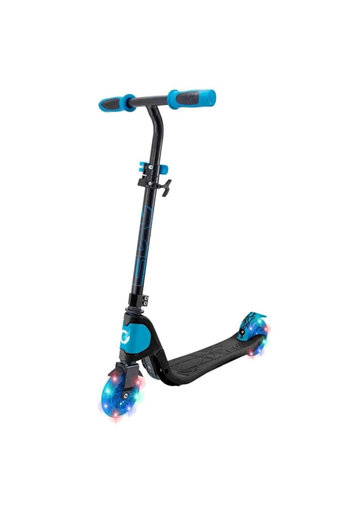 Erkek Çocuk Oyuncak Evo 2 Tekerlekli Hafif Hız Scooter Mavi Kız Çocuk Eğitici Oyuncaklar