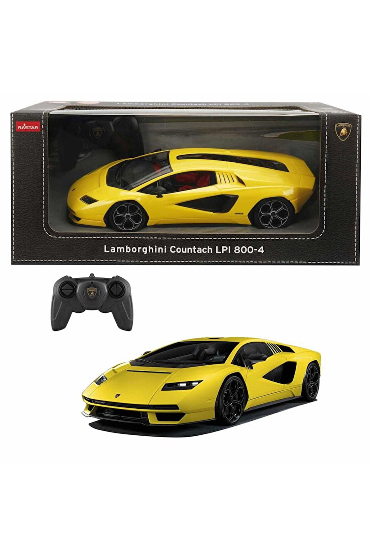 Erkek Çocuk Oyuncak 1:16 Lamborghini Countach LPI 800-4 Uzaktan Kumandalı Kız Çocuk Eğitici Oyuncakl