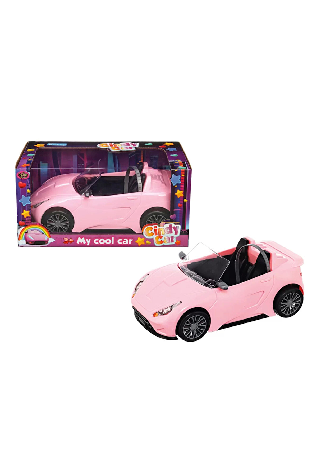 Erkek Çocuk Oyuncak Oydaş Cindy Car Araba 2611 Kız Çocuk Eğitici Oyuncaklar