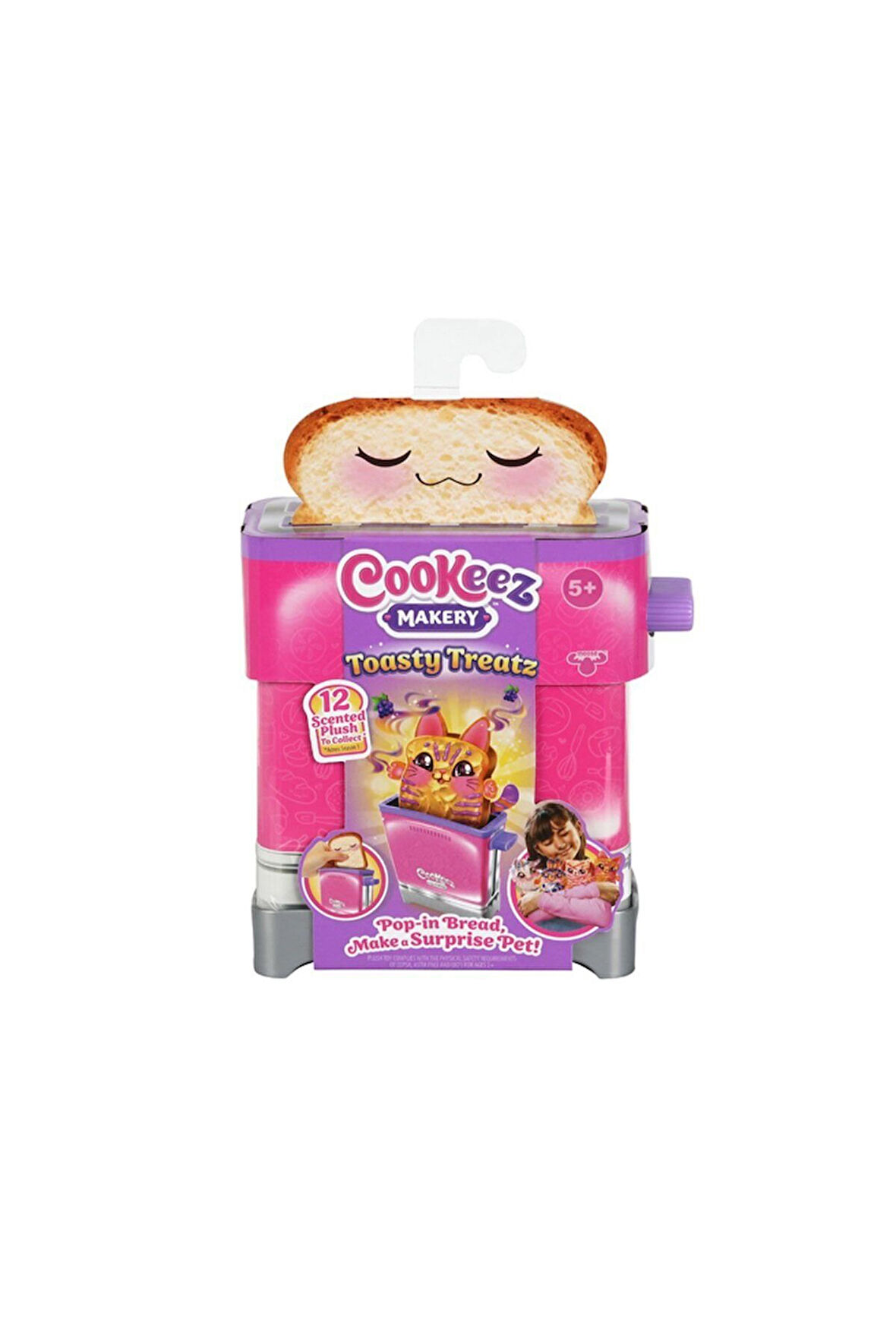 Erkek Çocuk Oyuncak CKE01000 Cookeez Makery Tost Makinesi Kokulu Sürpriz Waffle Pelüş Kız Çocuk Eğit