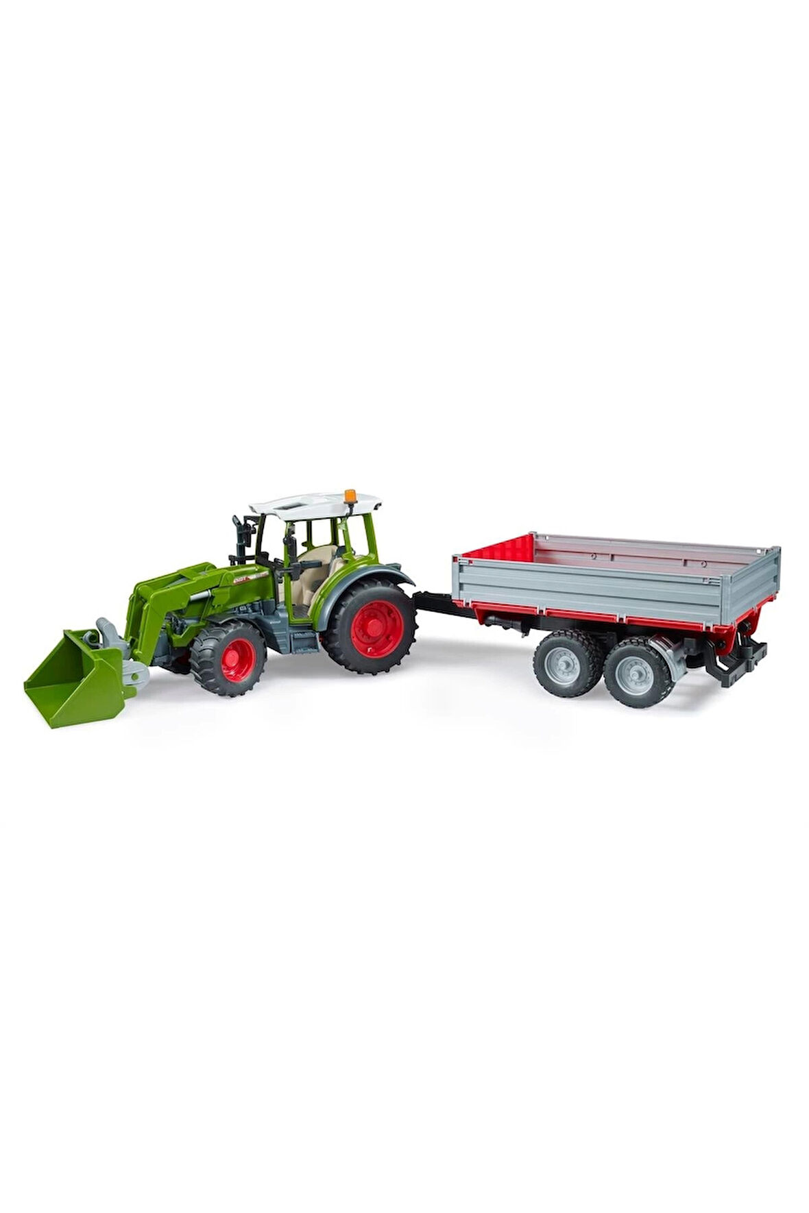 Erkek Çocuk Oyuncak Fendt Vario 211 Kepçeli Traktör & Römork Kız Çocuk Eğitici Oyuncaklar
