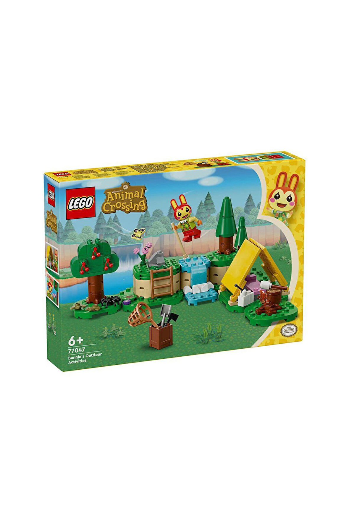 Erkek Çocuk Oyuncak 77047 Animal Crossing Bunnienin Açık Hava Aktiviteleri 164 parça +6 yaş Kız Çocu