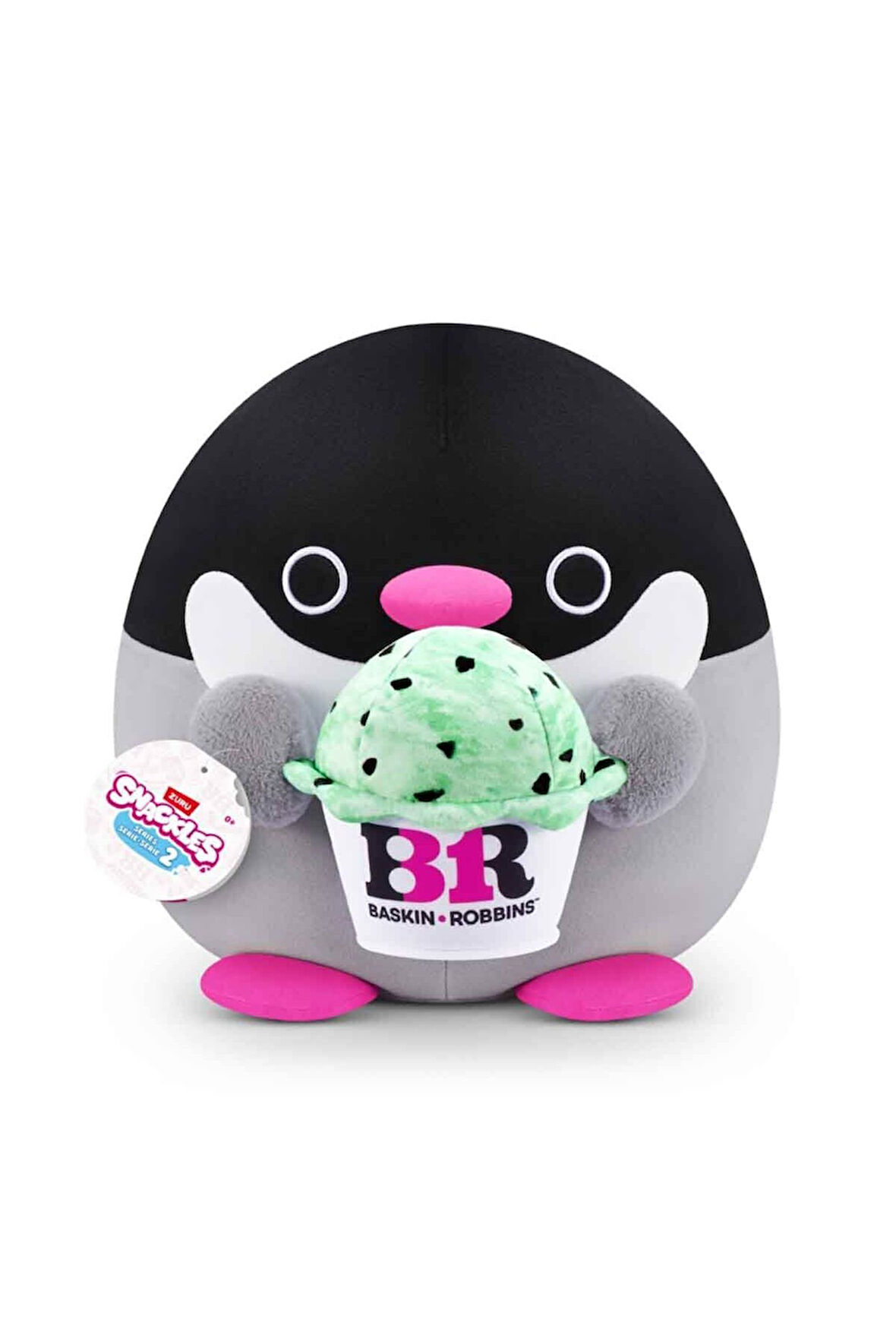 Erkek Çocuk Oyuncak 5UA05000 Snackles Aburcubur Dev Peluş 40cm - Stokta Olan Gönderilir Kız Çocuk Eğ