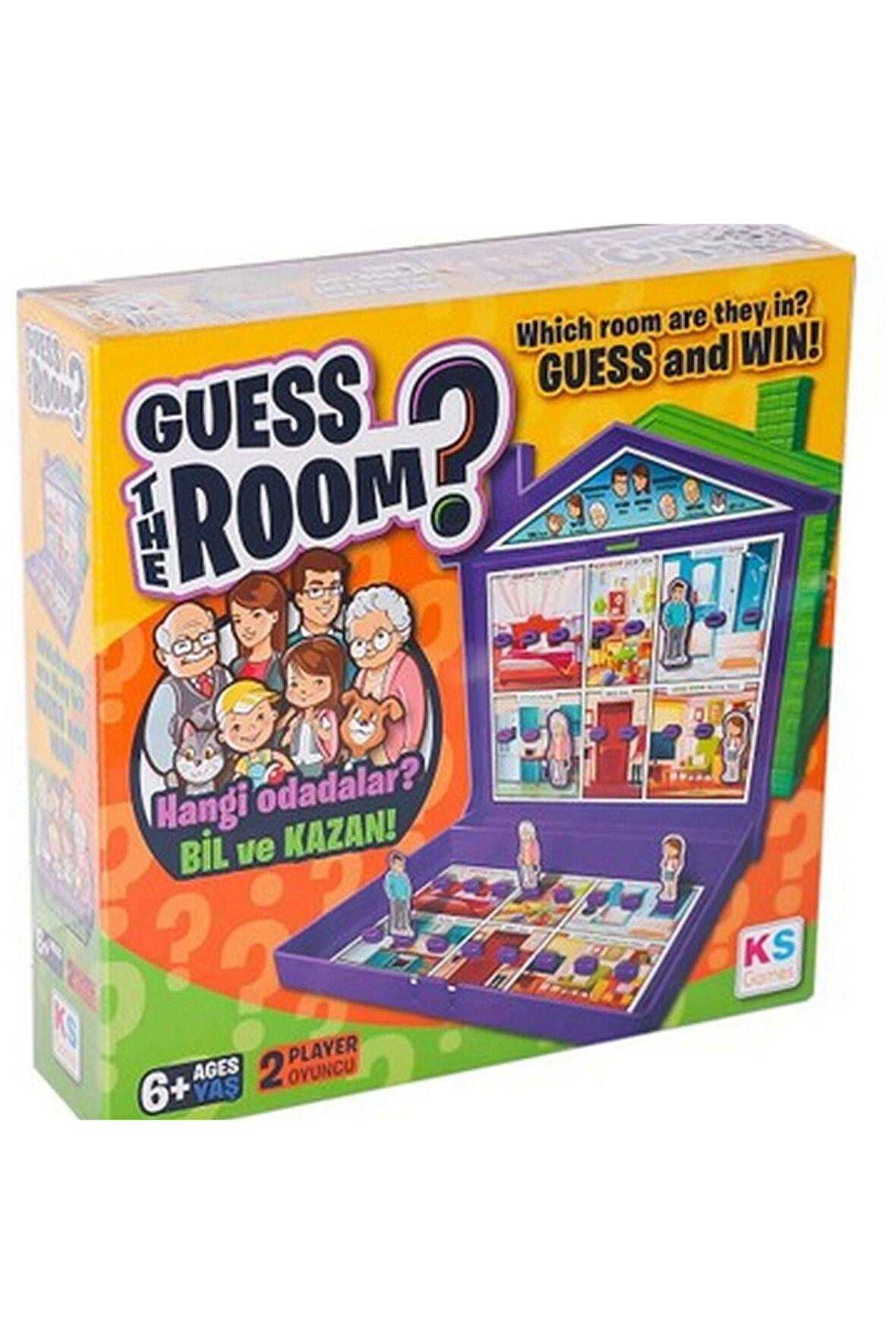Erkek Çocuk Oyuncak KS Games Guess the Room 25117 Kız Çocuk Eğitici Oyuncaklar