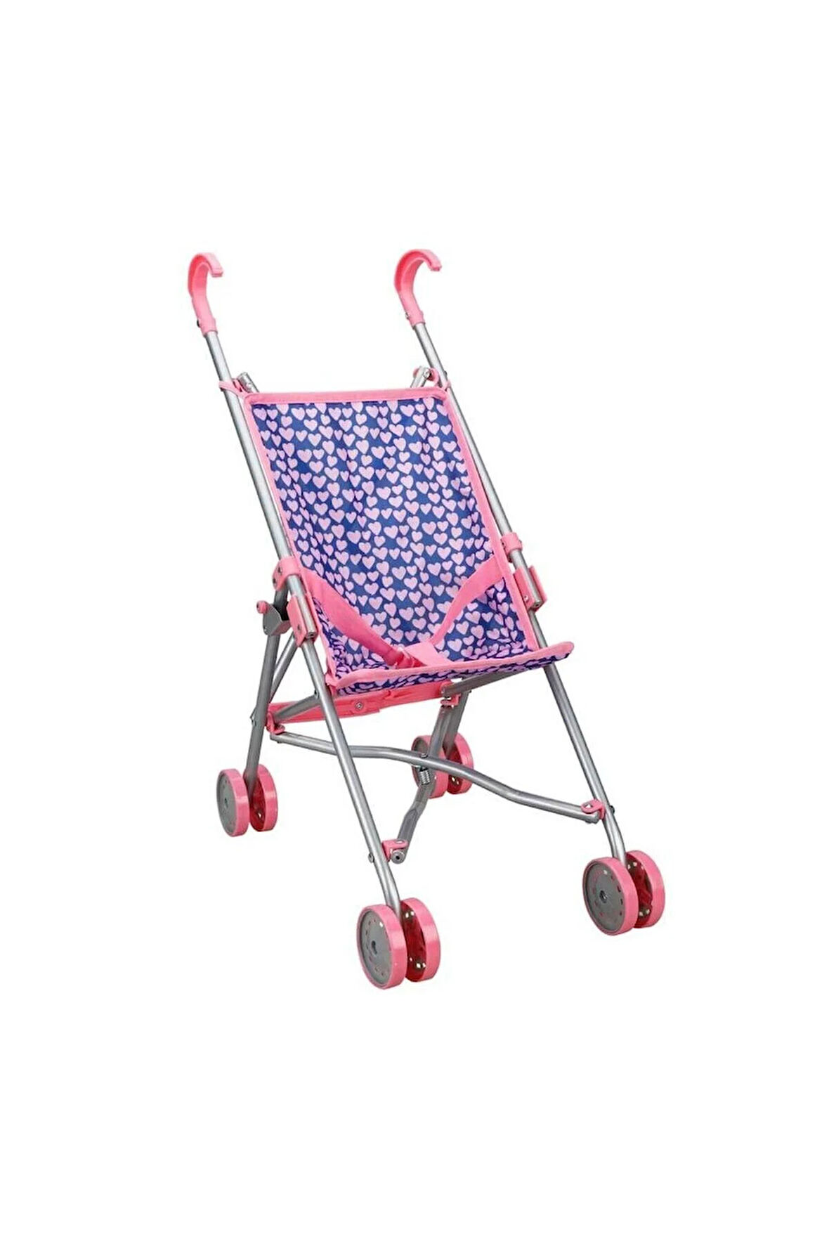 Erkek Çocuk Oyuncak 1816 Katlanabilir Kalpli Metal Bebek Puseti Kız Çocuk Eğitici Oyuncaklar