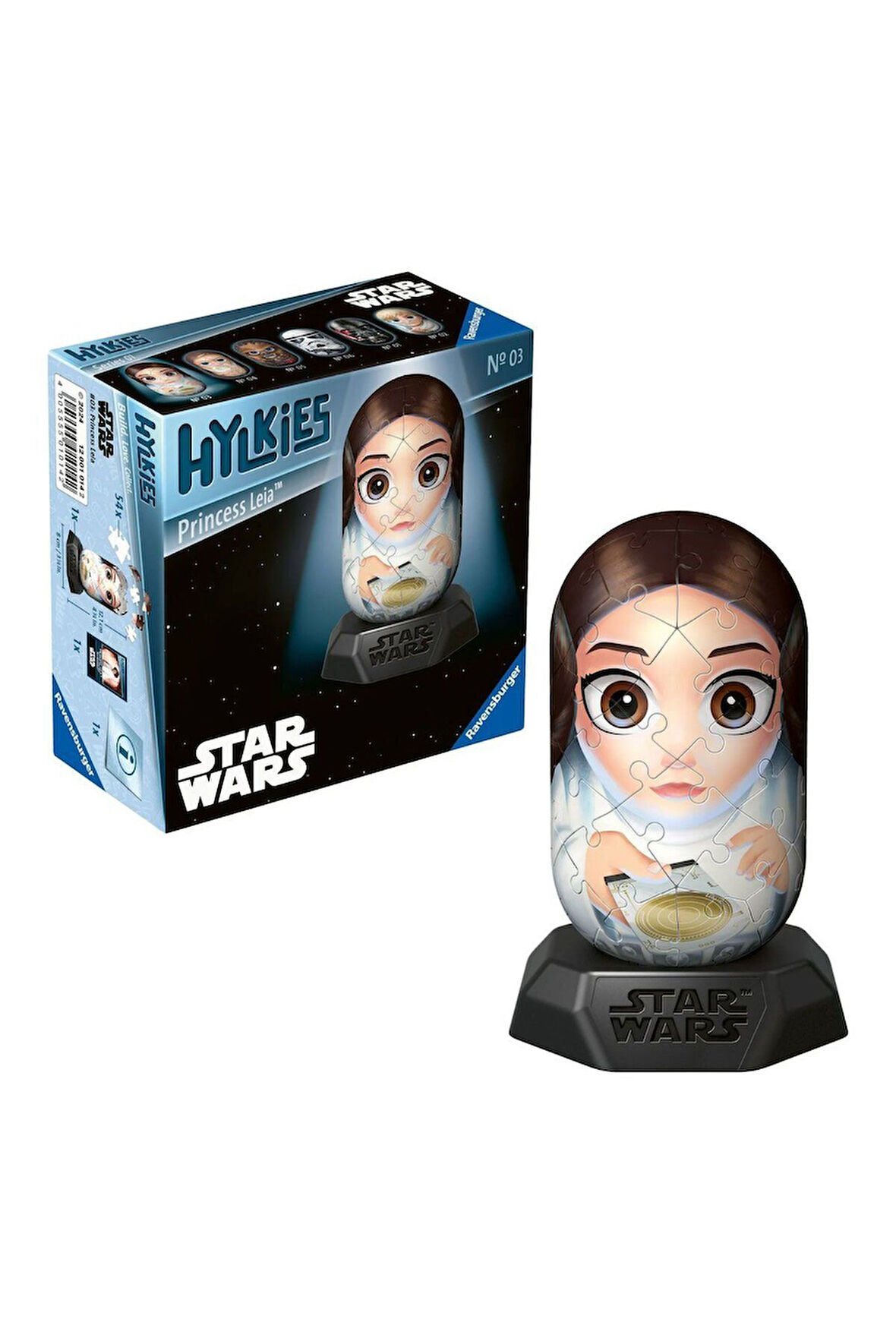 Erkek Çocuk Oyuncak 010142 Hylkies - Prenses Leia 54 parça Puzzle - No:03 - Ravensburger Kız Çocuk E