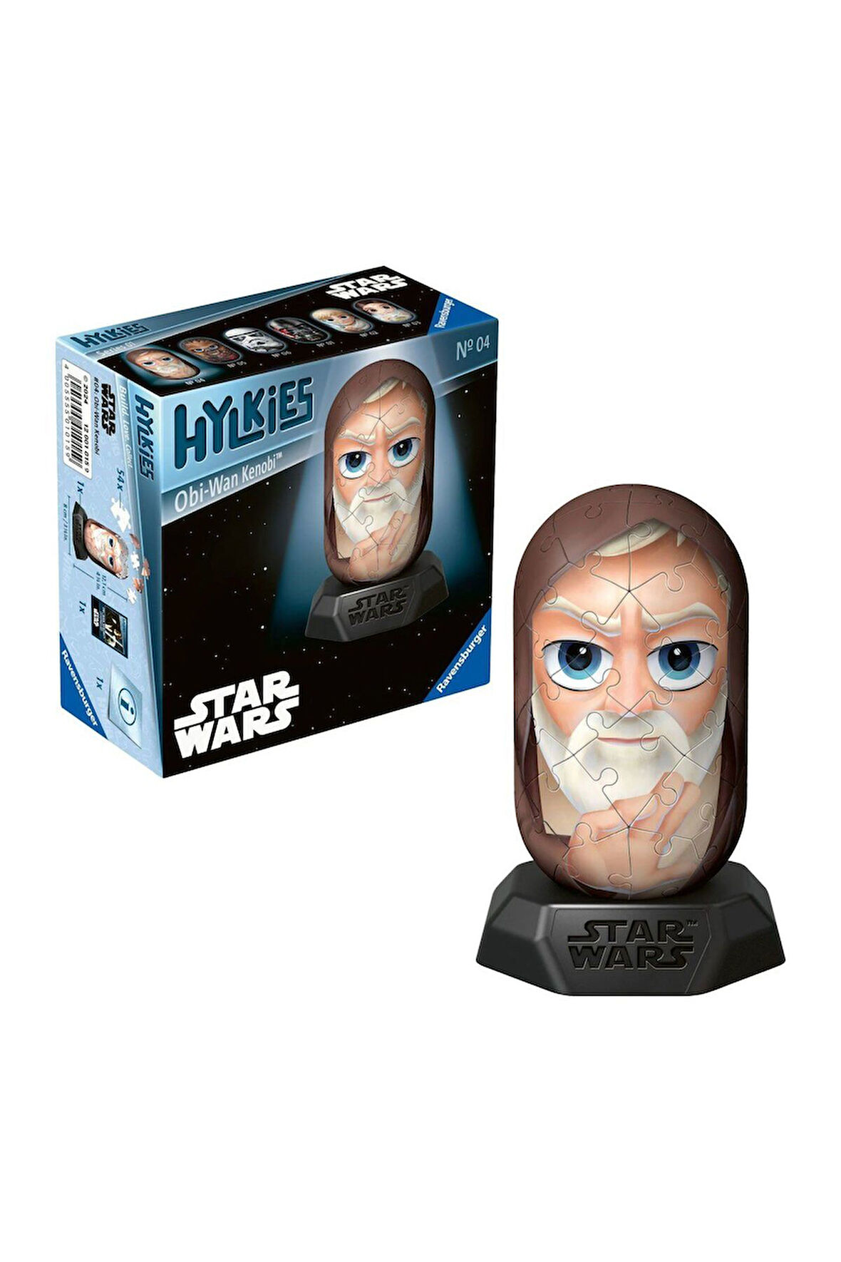 Erkek Çocuk Oyuncak 010159 Hylkies - Obi Wan Kenobi 54 parça Puzzle - No:04 - Ravensburger Kız Çocuk