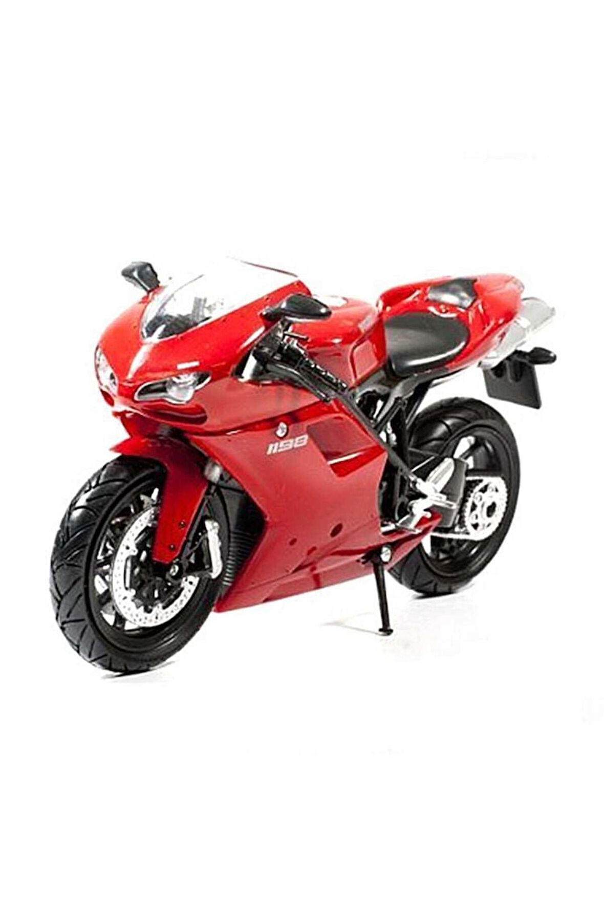 Erkek Çocuk Oyuncak 1:12 Ducati 1198 Model Motorsiklet Kız Çocuk Eğitici Oyuncaklar