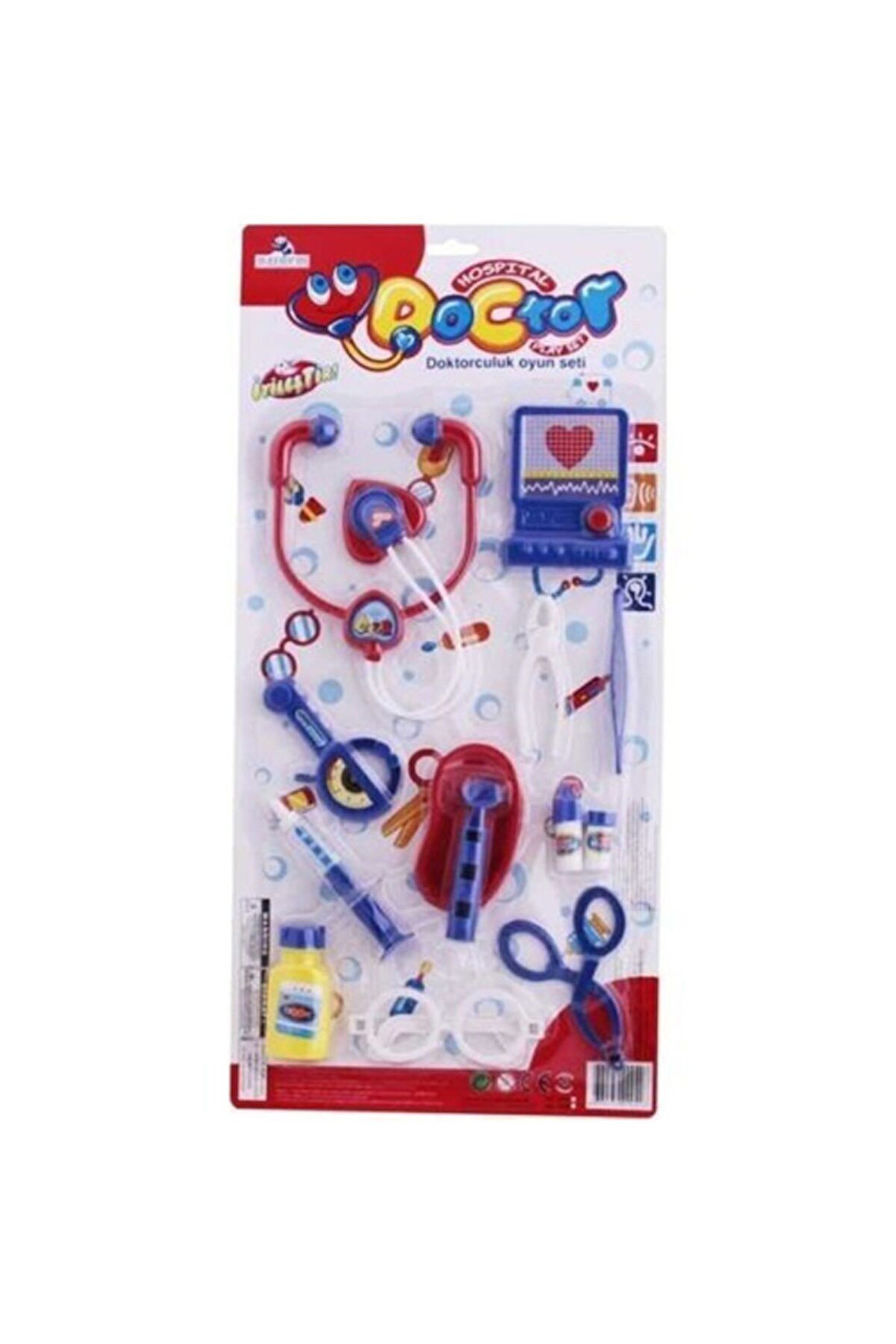 Çocuk Gelişim Oyuncaklar Kartela Uzun Doktor Set Kız Erkek Çocuk Oyuncak
