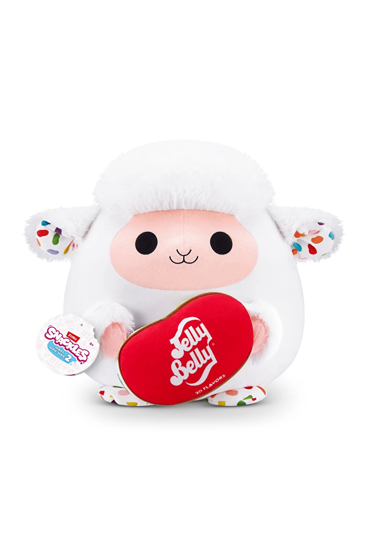 Erkek Çocuk Oyuncak Snackles Aburcubur Peluş 35cm Kız Çocuk Eğitici Oyuncaklar