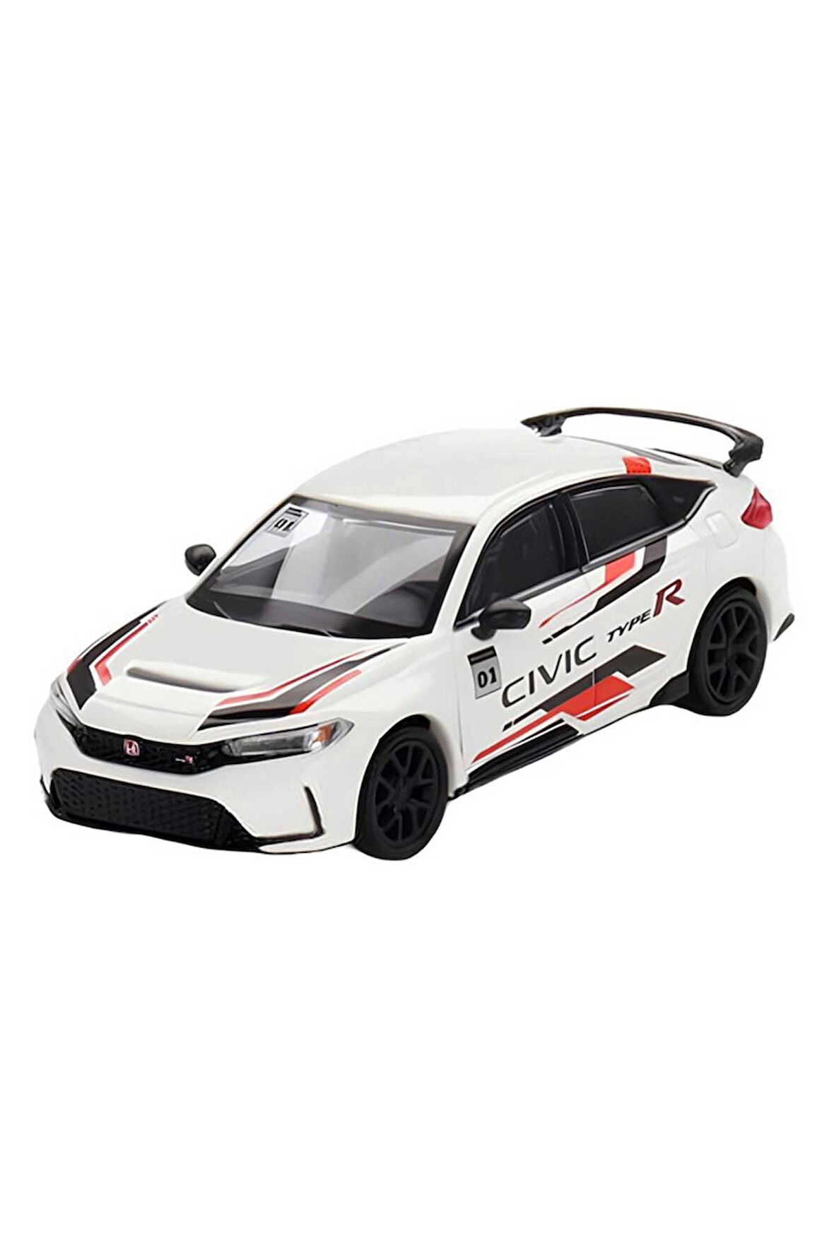 Erkek Çocuk Oyuncak Mini Gt 1:64 Honda Civic Type R 2023 Honda Thanks Day Vietnam Kız Çocuk Eğitici