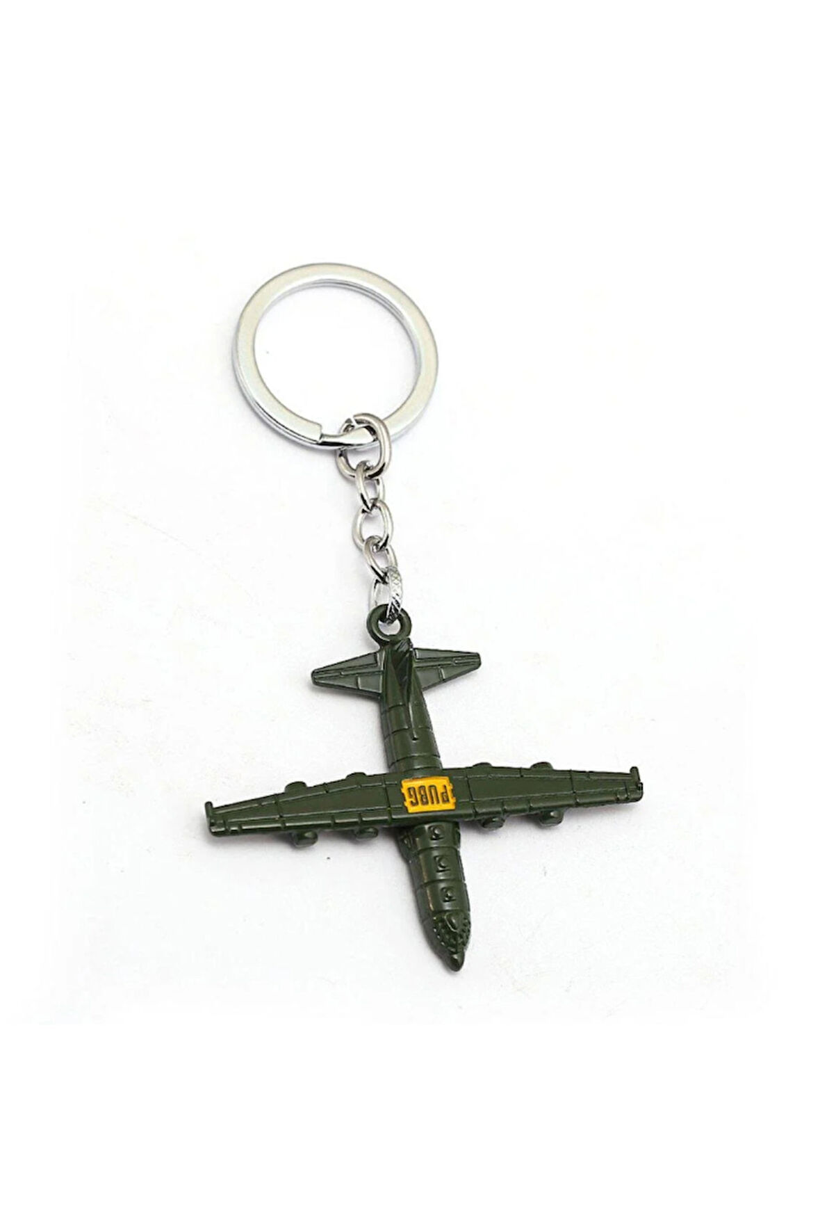 Erkek Çocuk Oyuncak Pubg Metal Askeri Uçak Anahtarlık Kız Çocuk Eğitici Oyuncaklar