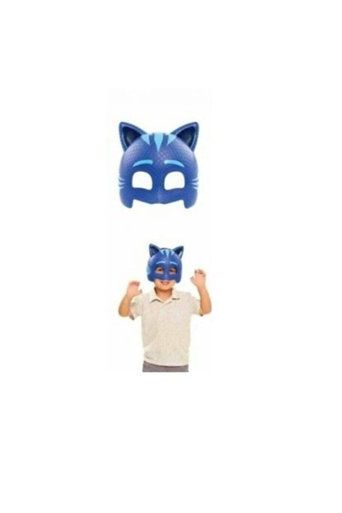 Çocuk Gelişim Oyuncaklar Pj Maskeliler Maskesi Mavi Pj Maskeli Maske Sert Plastik Maske Kız Erkek Ço