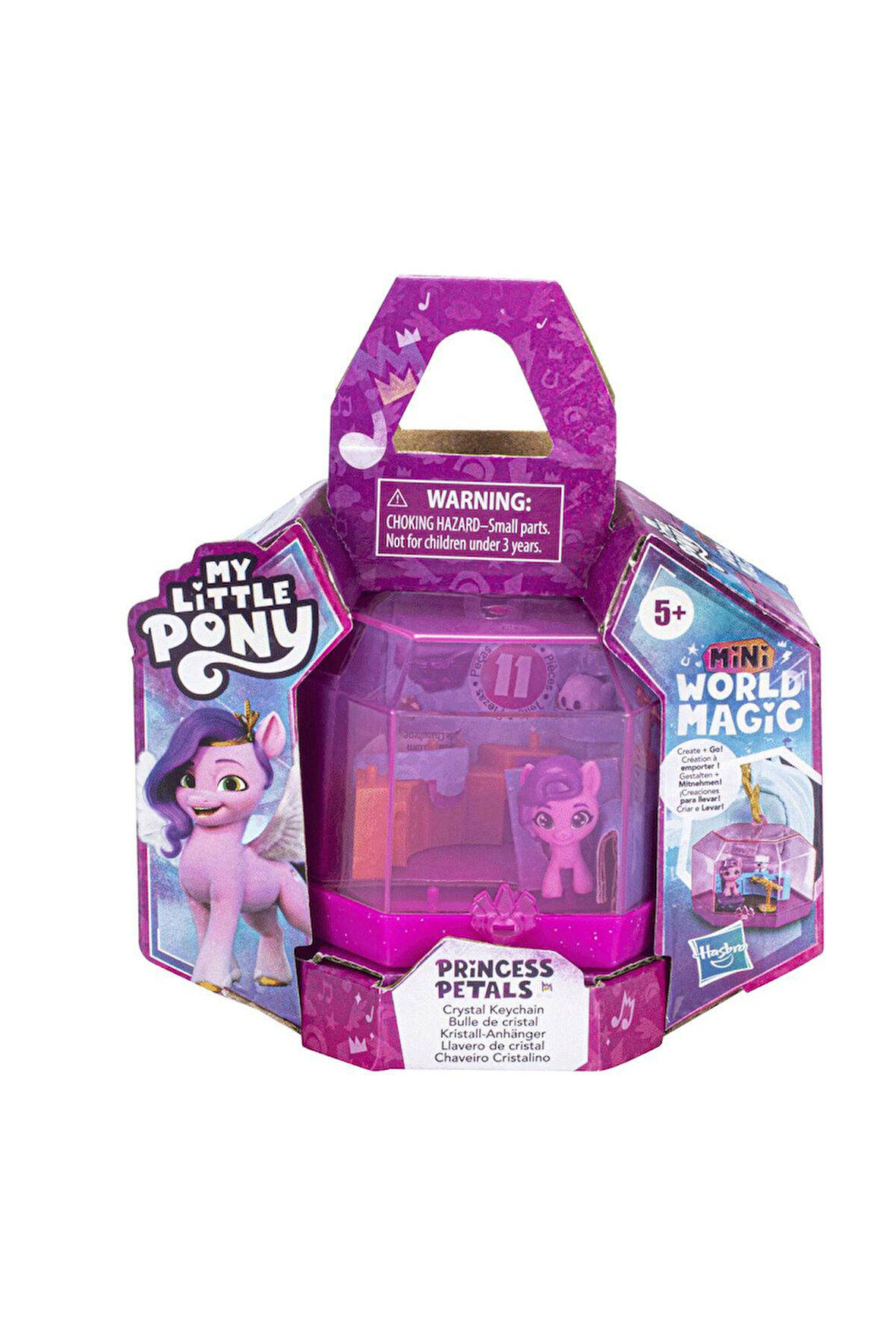 Erkek Çocuk Oyuncak F3872 My Little Pony- Mini Dünya Sihri: Kristal Figür Anahtarlık Kız Çocuk Eğiti